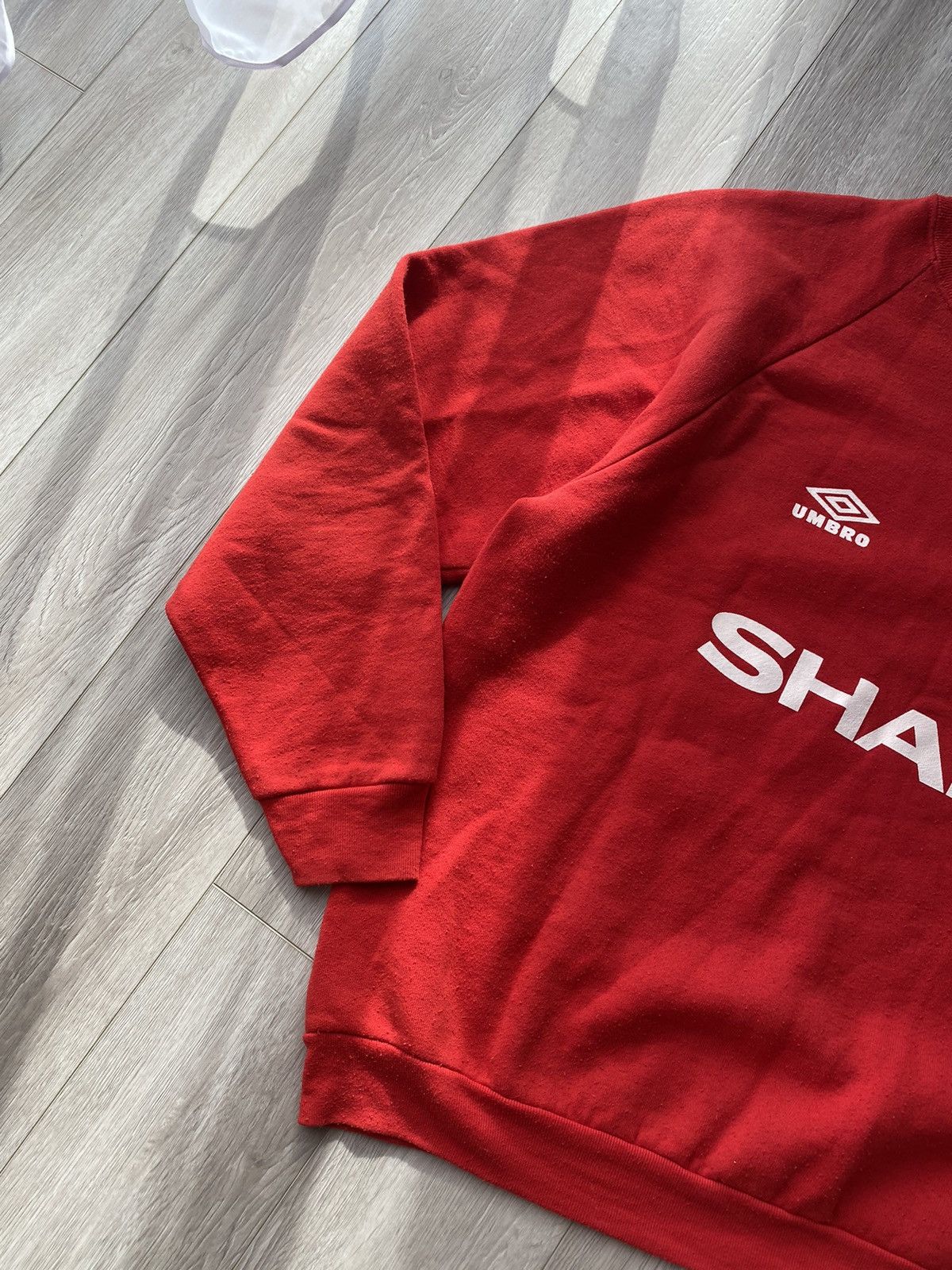 Vintage Vintage Manchester United Sweatshirt 90s like sharp Size US XL / EU 56 / 4 - 2 Thumbnail