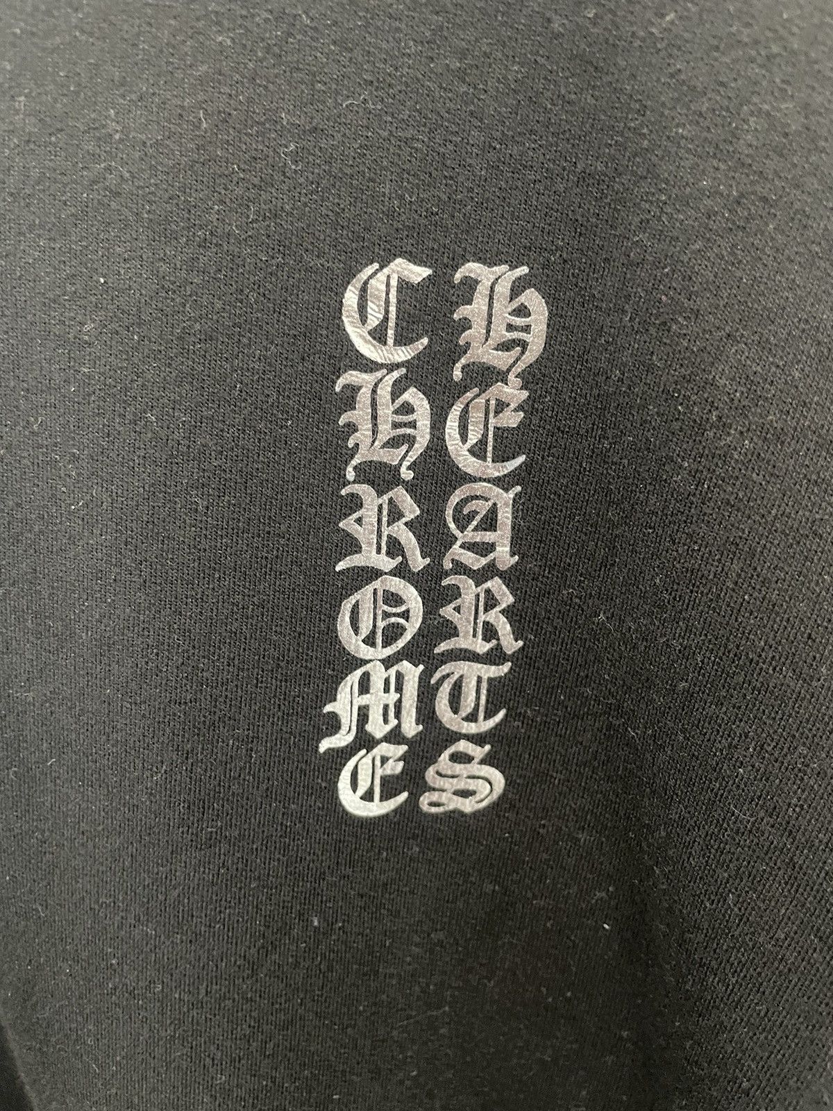Chrome Hearts Chrome Hearts Vertical Logo Silver Text Size US XL / EU 56 / 4 - 7 Thumbnail
