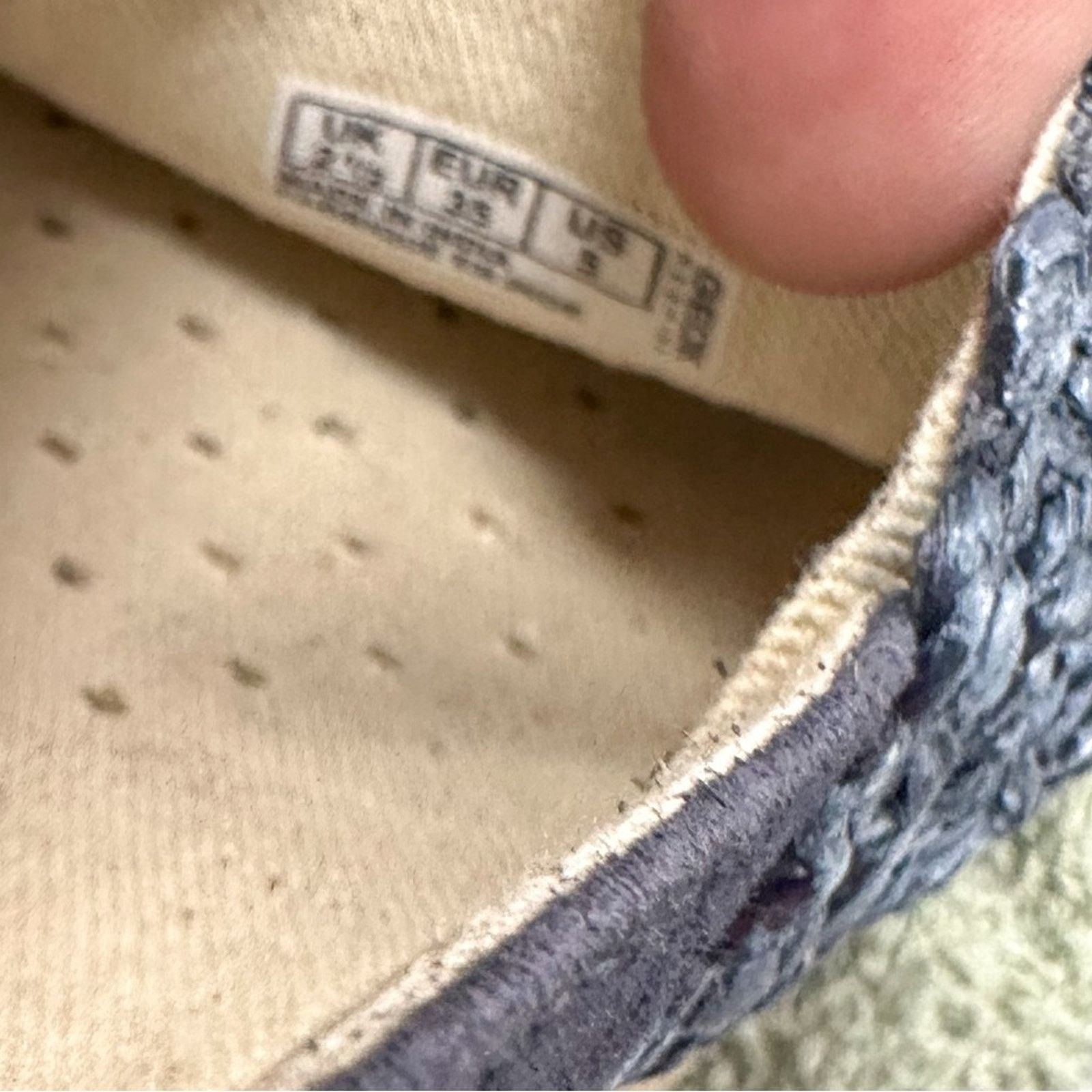 Geox Geox Modesty Blue Suede Espadrille Flats, NEW, Size 5 Size US 5 / IT 35 - 12 Thumbnail