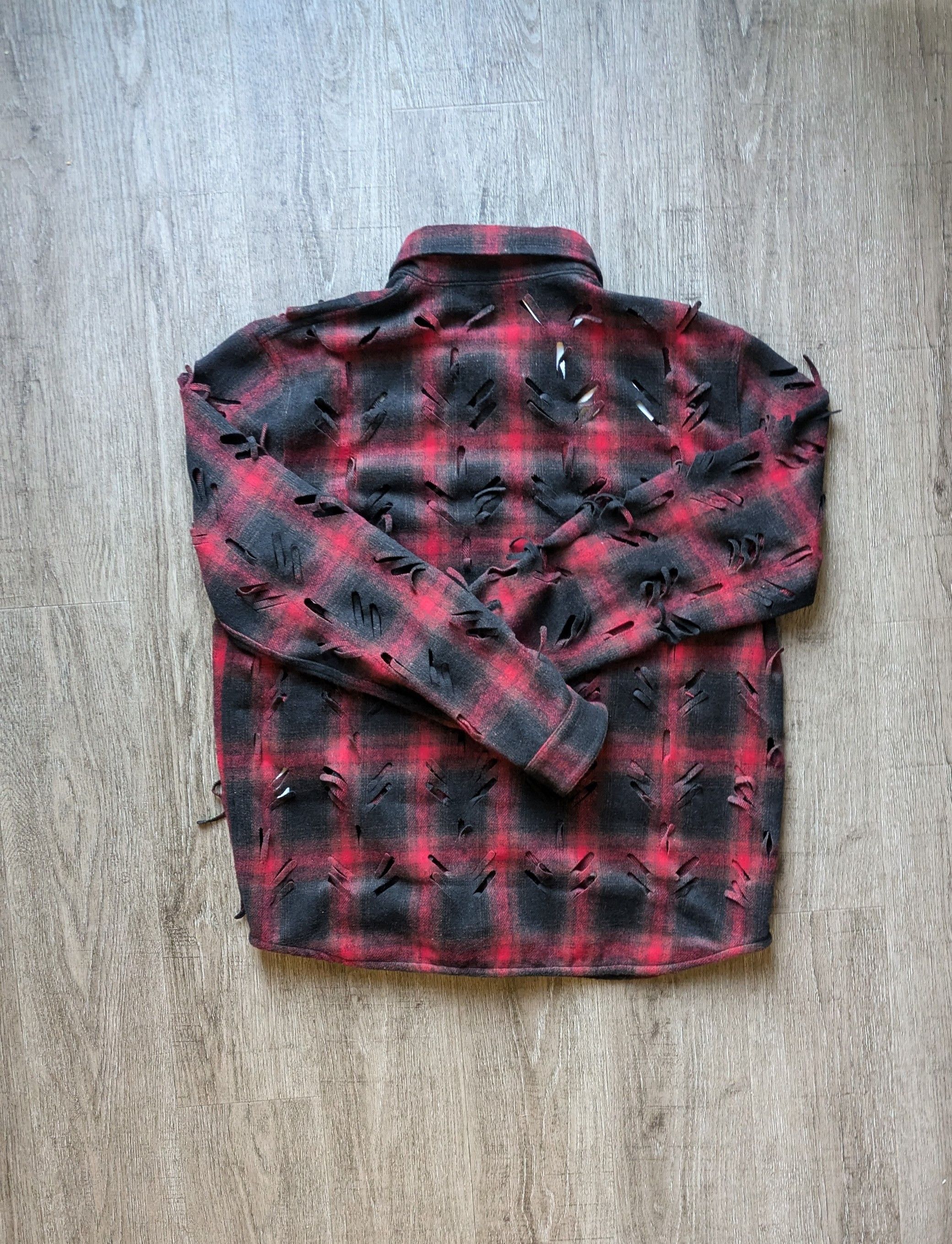 Juntae Kim FW24 Flower-Slashed Shirt Size US S / EU 44-46 / 1 - 2 Thumbnail