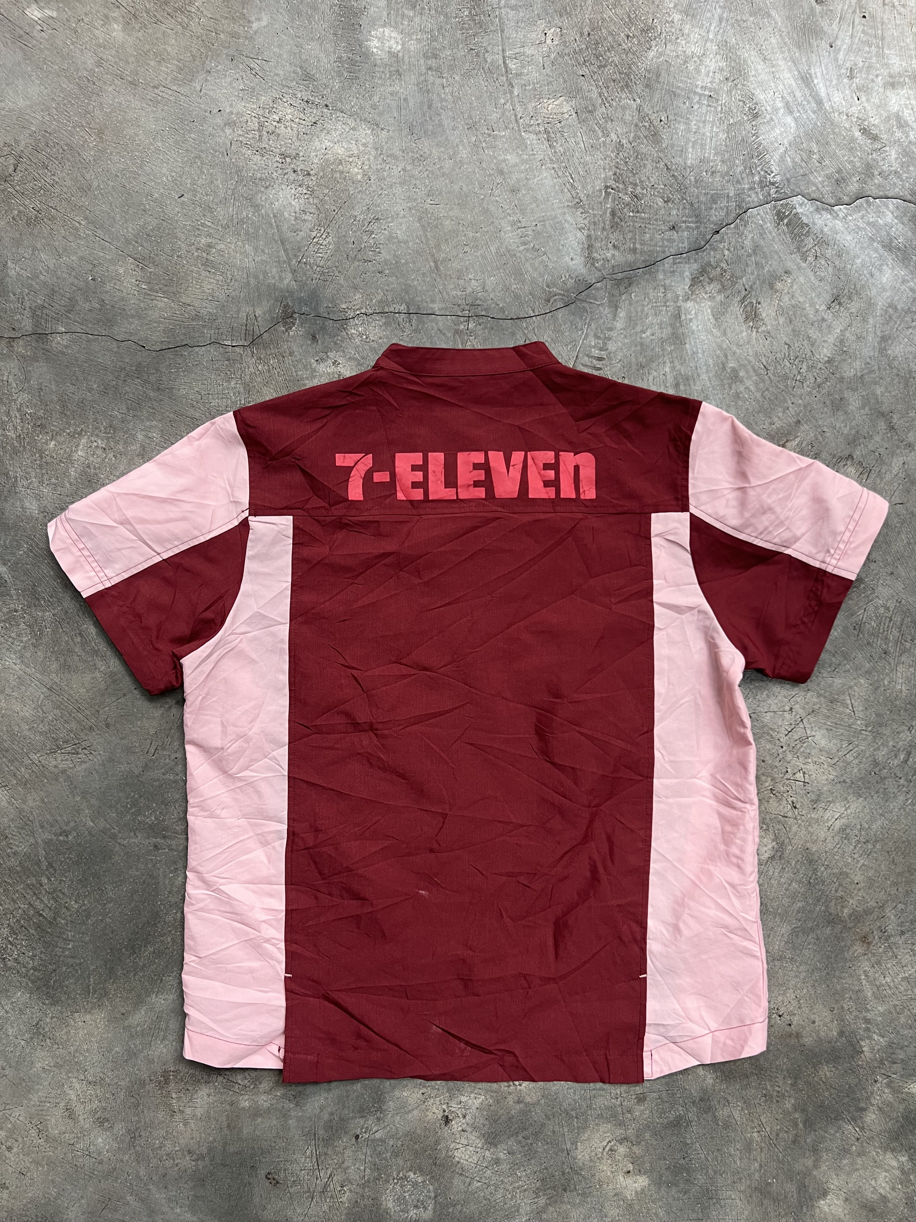 Japanese Brand vintage 7-eleven workshirt Size US L / EU 52-54 / 3 - 6 Thumbnail