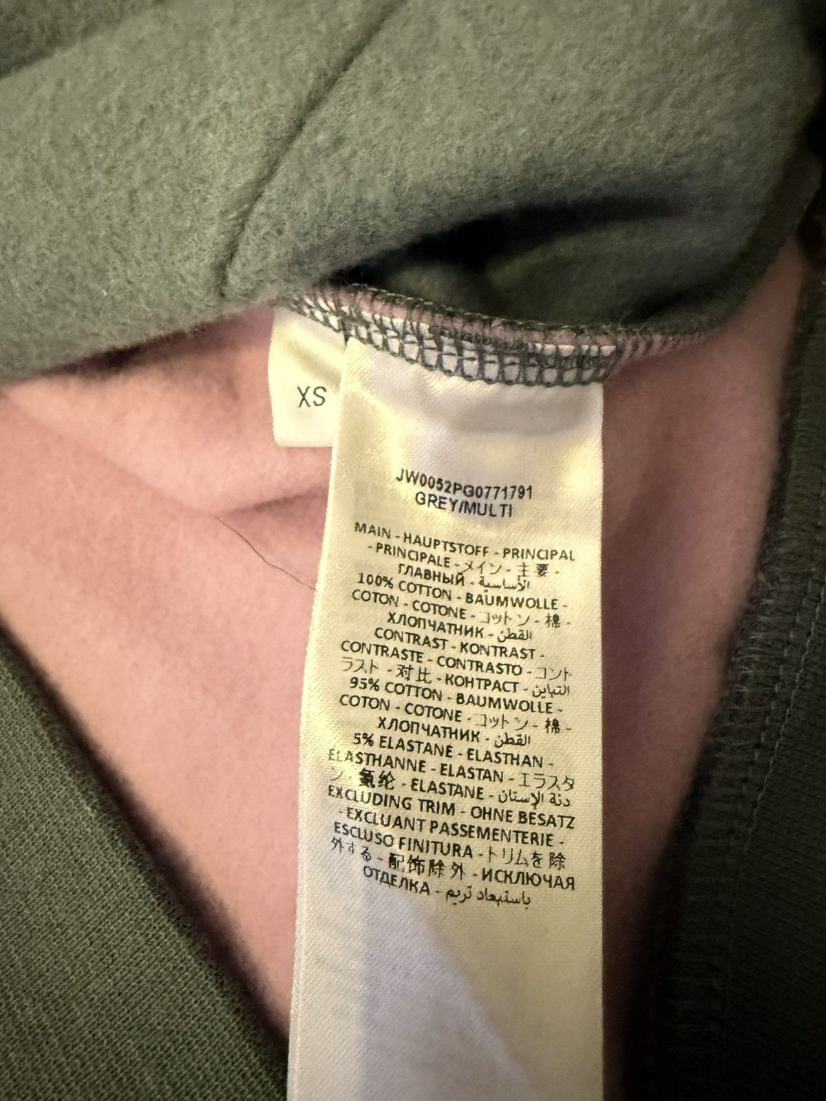 JW Anderson Colour block hoodie Size US XS / EU 42 / 0 - 4 Thumbnail