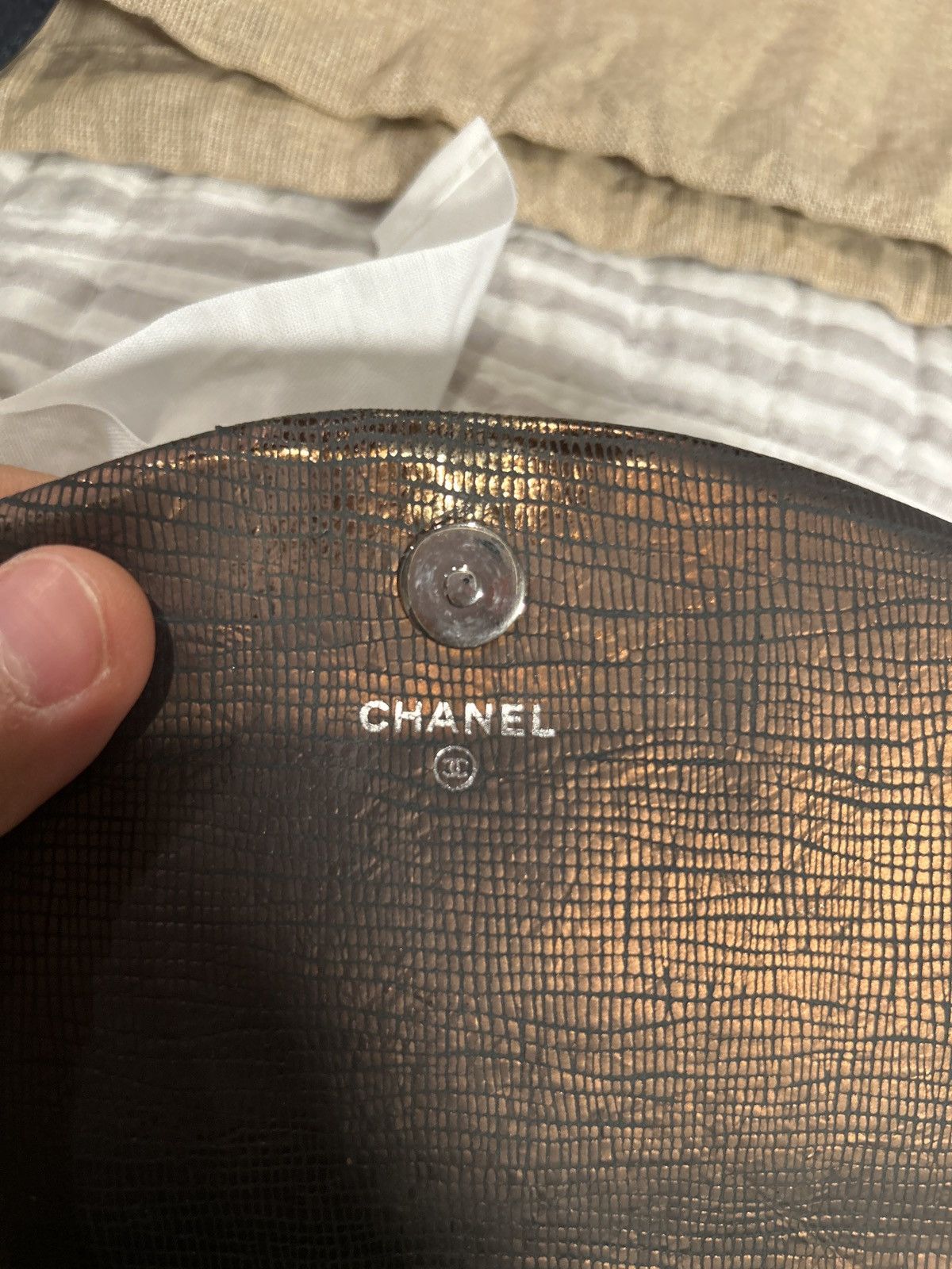 Chanel Vintage Chanel Half Moon Wallet on Chain Size ONE SIZE - 11 Thumbnail