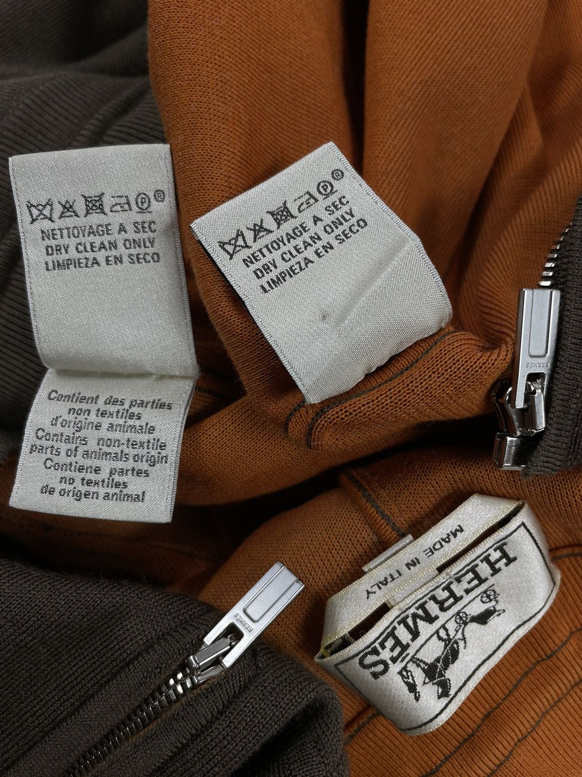 Hermes RARE H Logo Cashmere-Silk Tracksuit Zip Pocket Pants Jogging Size US 31 - 11 Thumbnail