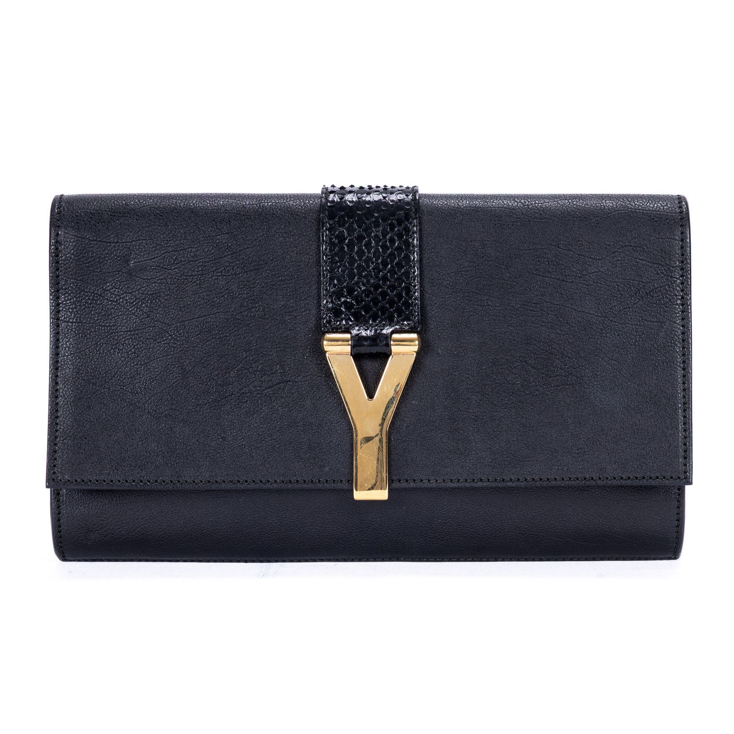 Yves Saint Laurent Y Ligne Clutch Size ONE SIZE - 1 Thumbnail