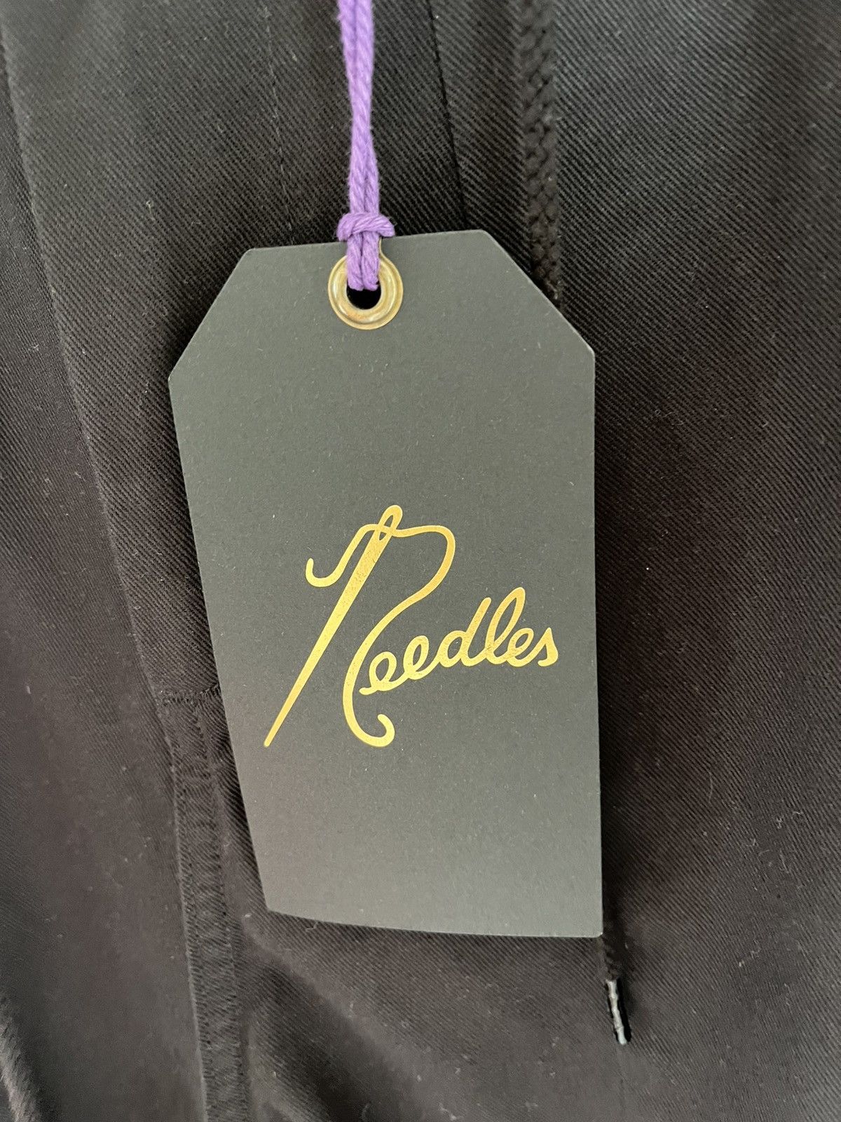 Needles NEEDLES ‘H.D. MILITARY PANT’ - Black Twill Size US 30 / EU 46 - 4 Thumbnail