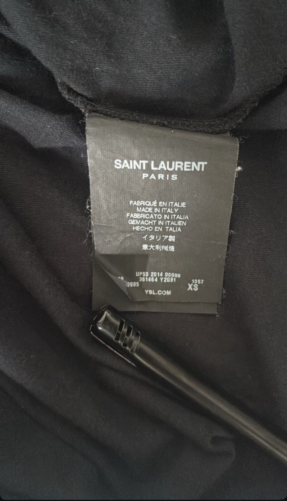 Hedi Slimane saint laurent 2014 hedi era goblin tee Size US XS / EU 42 / 0 - 3 Thumbnail