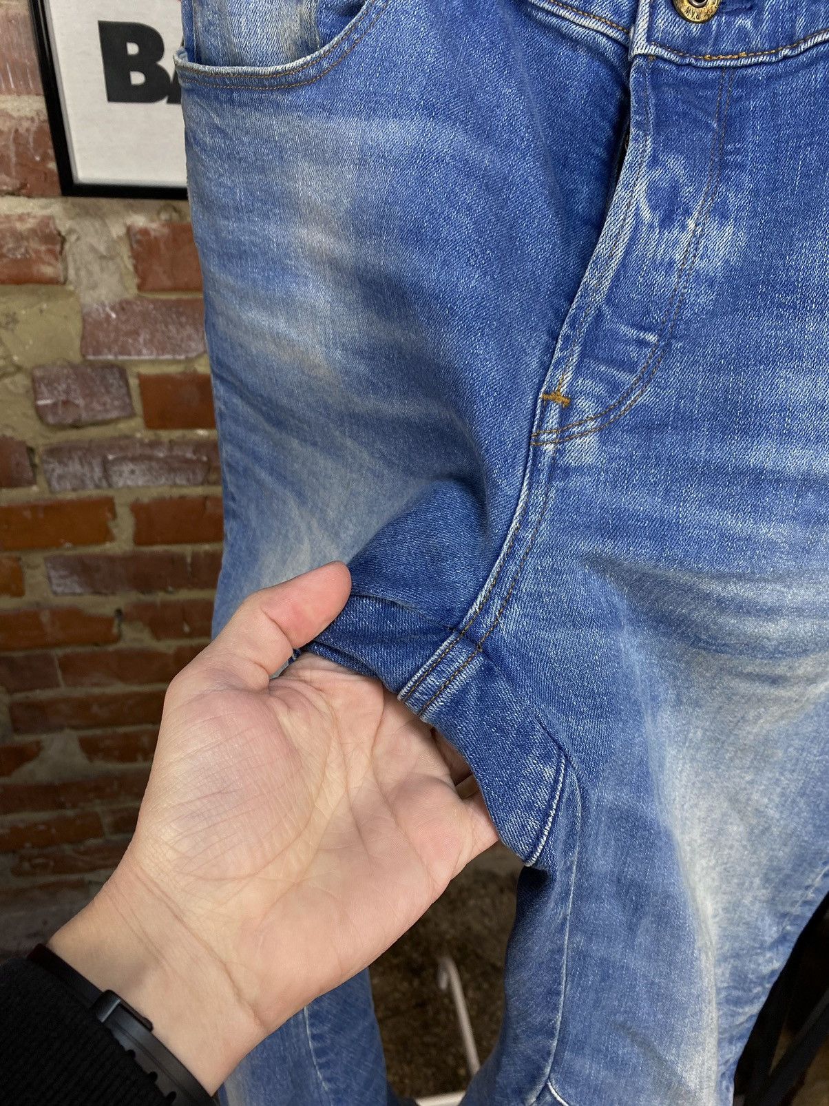 G-Star G-Star Raw Arc 3D Slim Blue Jeans Size US 31 - 12 Thumbnail