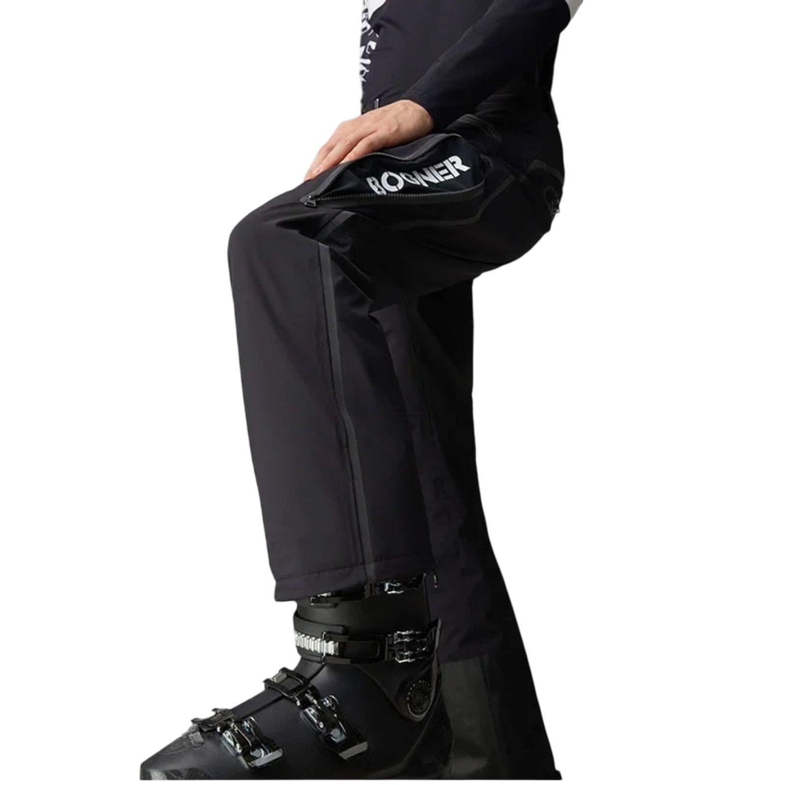 Bogner Tim2-T Ski Black Pants size EU 50 Large Straight-Leg Belted Size US 34 / EU 50 - 15 Thumbnail