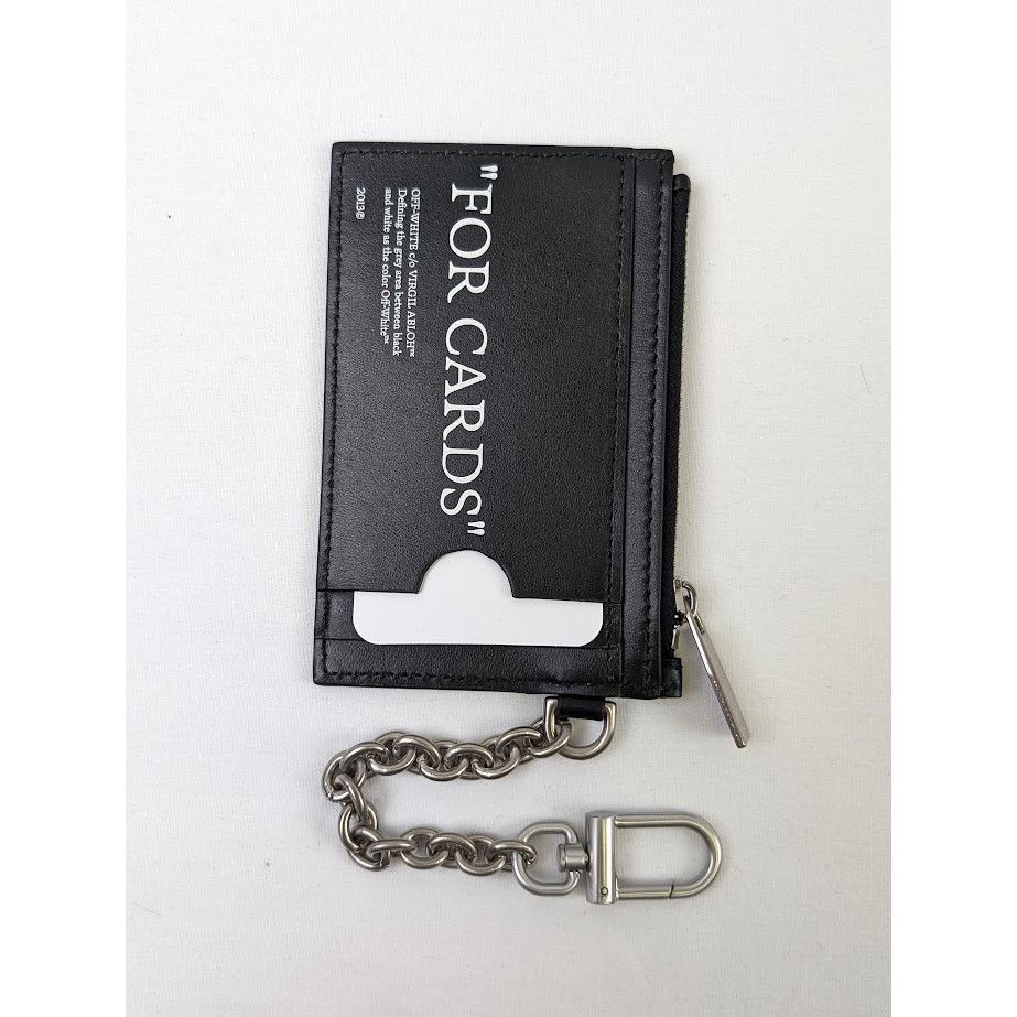 Off-White o1rshd1 Q:2 / Size: OS / Quote Bookish Key Ring Card Size ONE SIZE - 3 Thumbnail