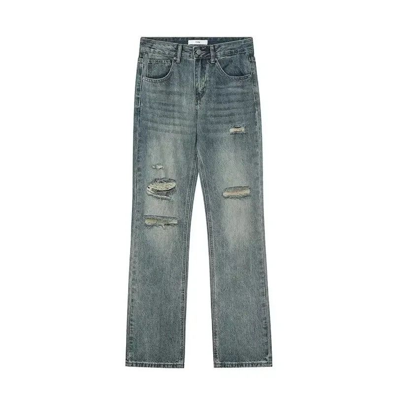 Denime × Japanese Brand × Vintage Blue Wash Slimming Straight-leg Jeans Size US 30 / EU 46 - 4 Thumbnail