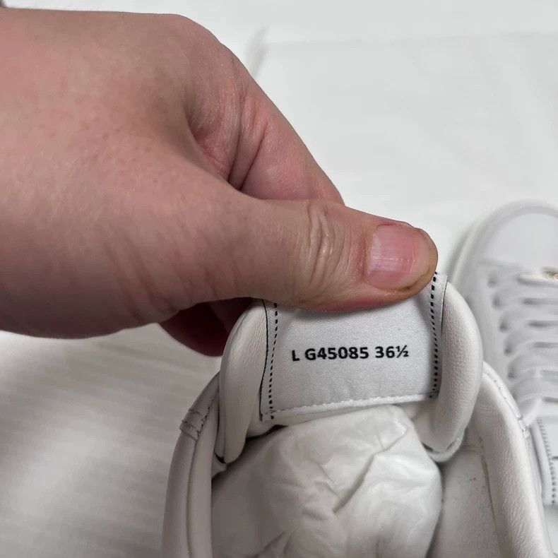 Chanel Chanel White Sneakers Size 36.5 -2505 Size US 6 / EU 39 - 7 Thumbnail