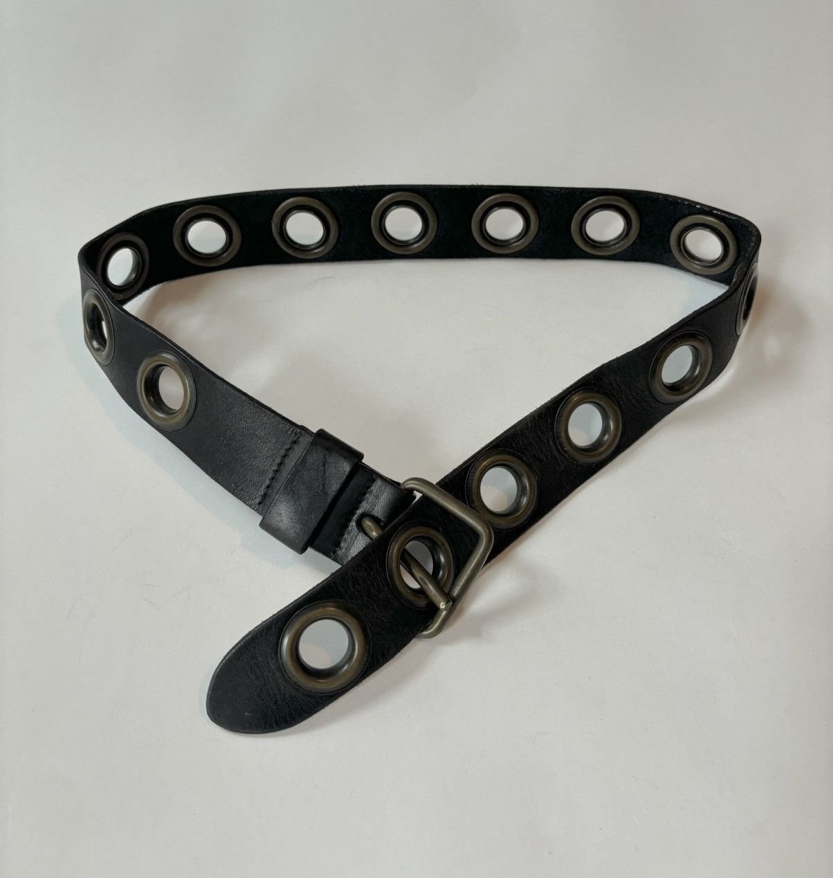 Katharine Hamnett London Vintage Katherine Hamnett London Active Studded/Eyelet Belt Size ONE SIZE - 1 Thumbnail