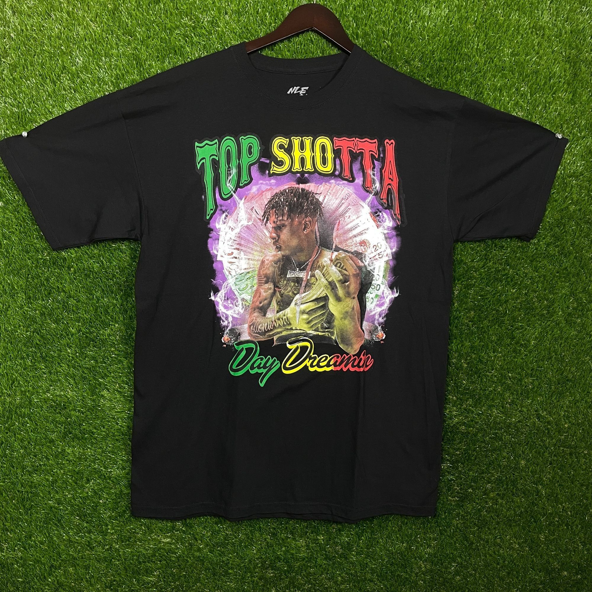 Streetwear NLE Choppa top Shotta T-shirt size XL | Grailed