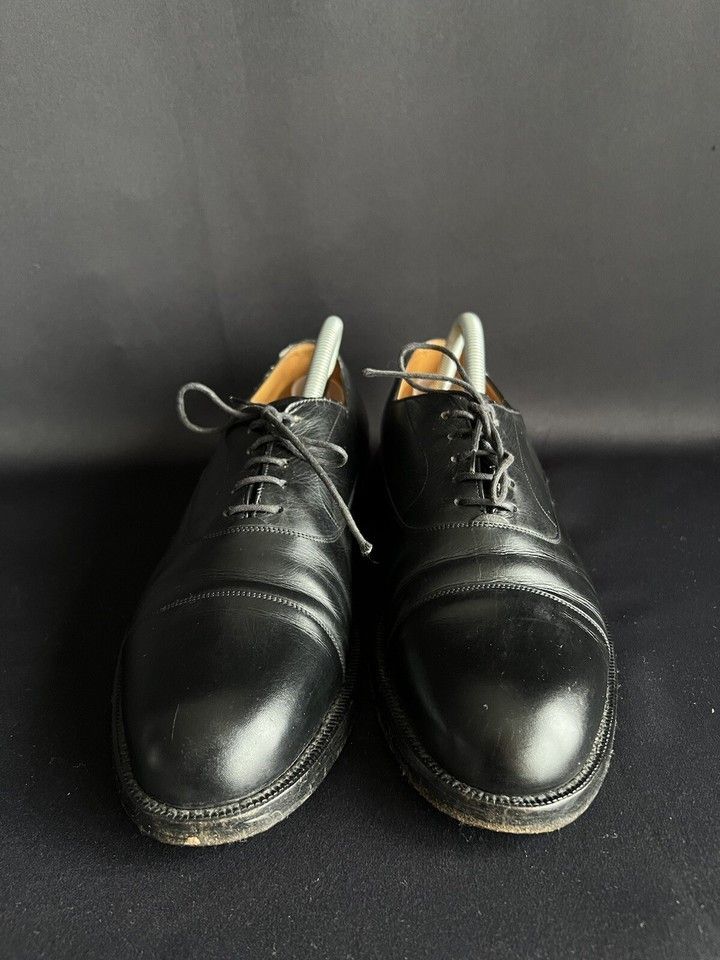 Bally Bally Vintage Shoes Leather Black Size 9 1/2 Size US 9.5 / EU 42-43 - 2 Thumbnail