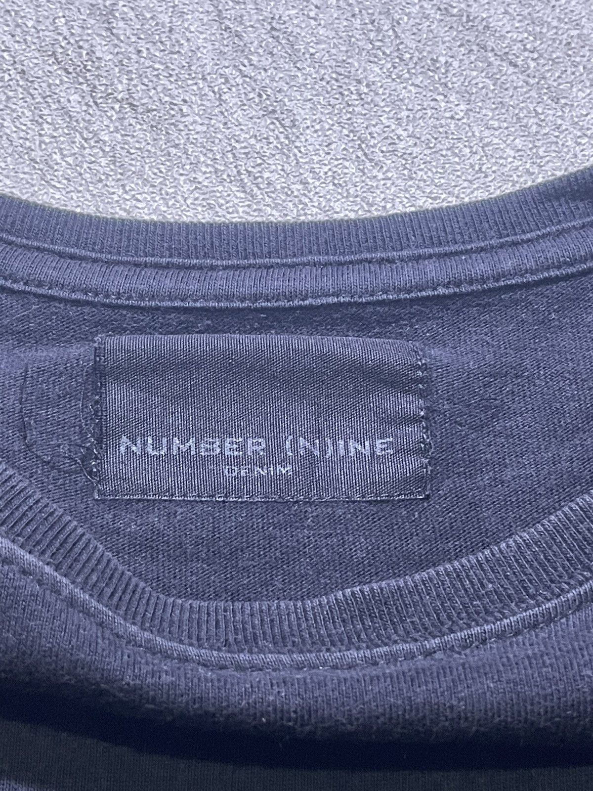 Number (N)ine NUMBER (N)INE short sleeve tshirt Size US XL / EU 56 / 4 - 7 Thumbnail