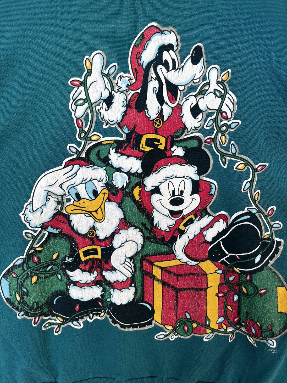 Disney Vintage Disney Character Christmas Sweatshirt Size US XL / EU 56 / 4 - 3 Thumbnail