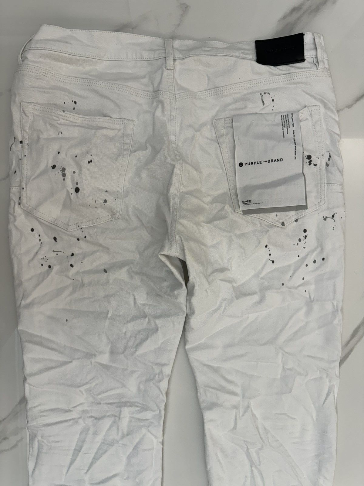 888くん着用Purplebrand P001 Optic white P001 Optic White – PURPLE BRAND