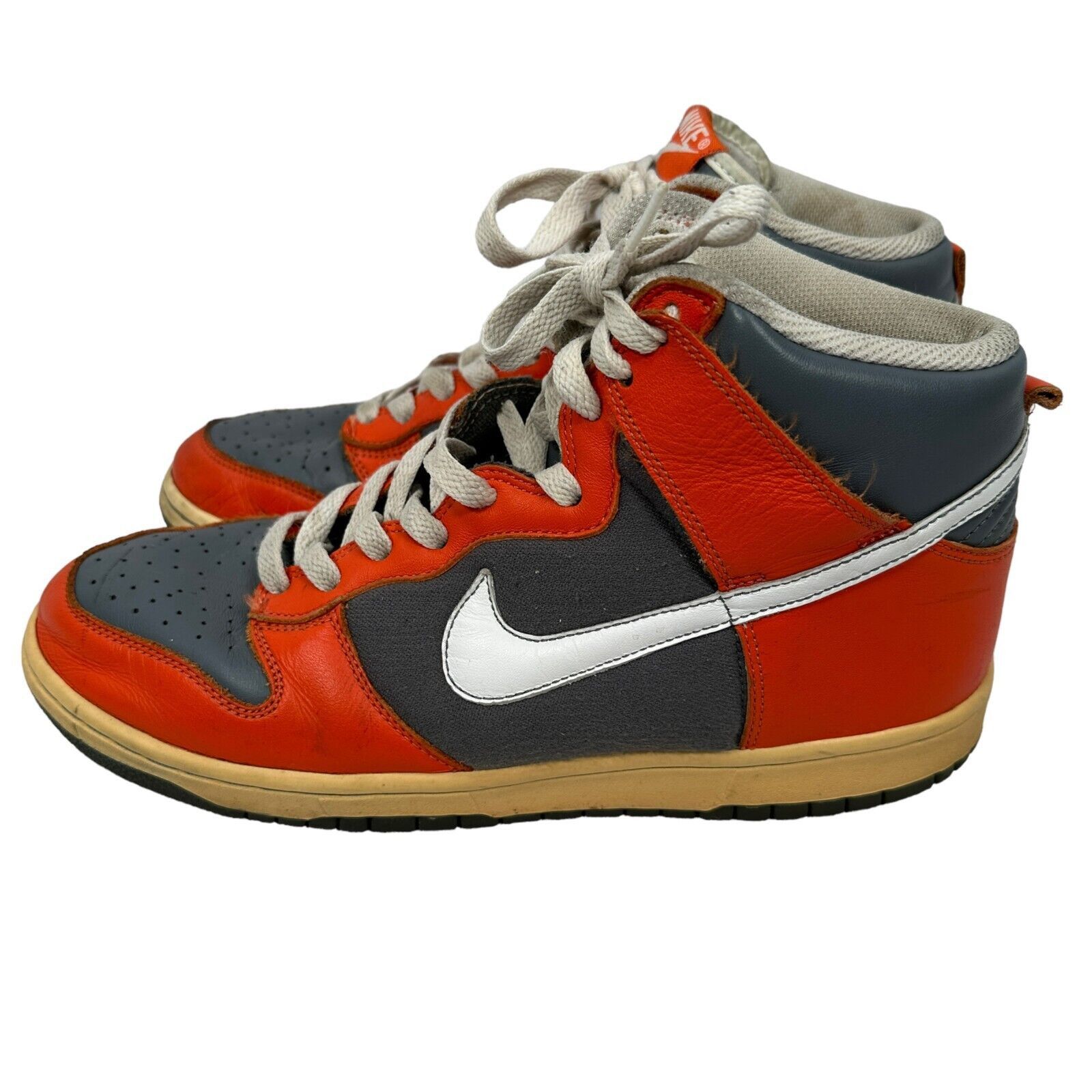 Nike Nike Dunk High College Orange Flint Gray Sneaker Shoes 10 Size US 10 / EU 43 - 2 Thumbnail