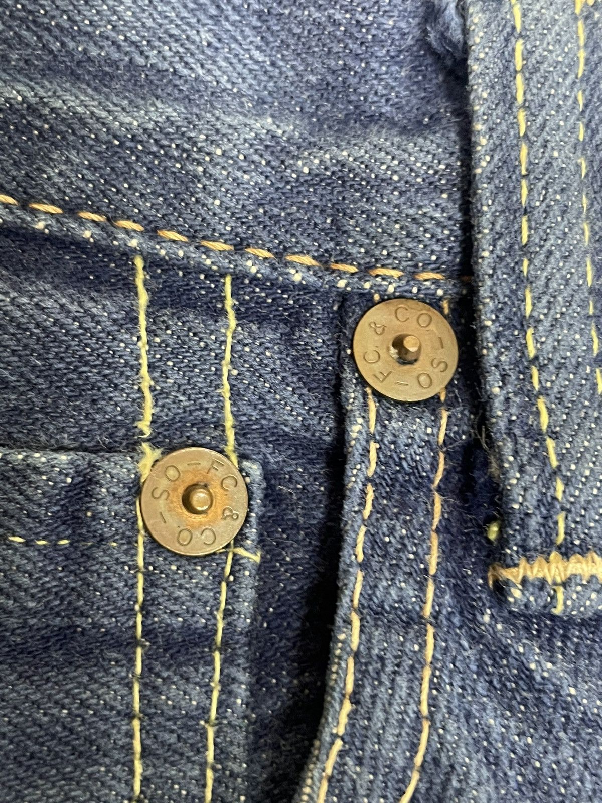 Full Count & Co. Vintage Full Count Selvedge Denim Size US 30 / EU 46 - 24 Thumbnail