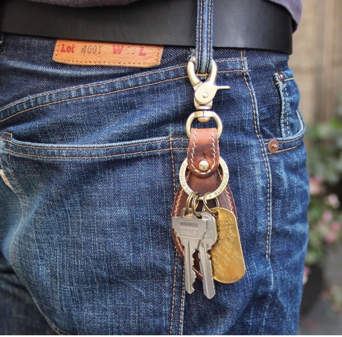UES Clothing Early Version UES Japan Made 400T Tapered Selvedge Jeans Size US 29 - 19 Thumbnail
