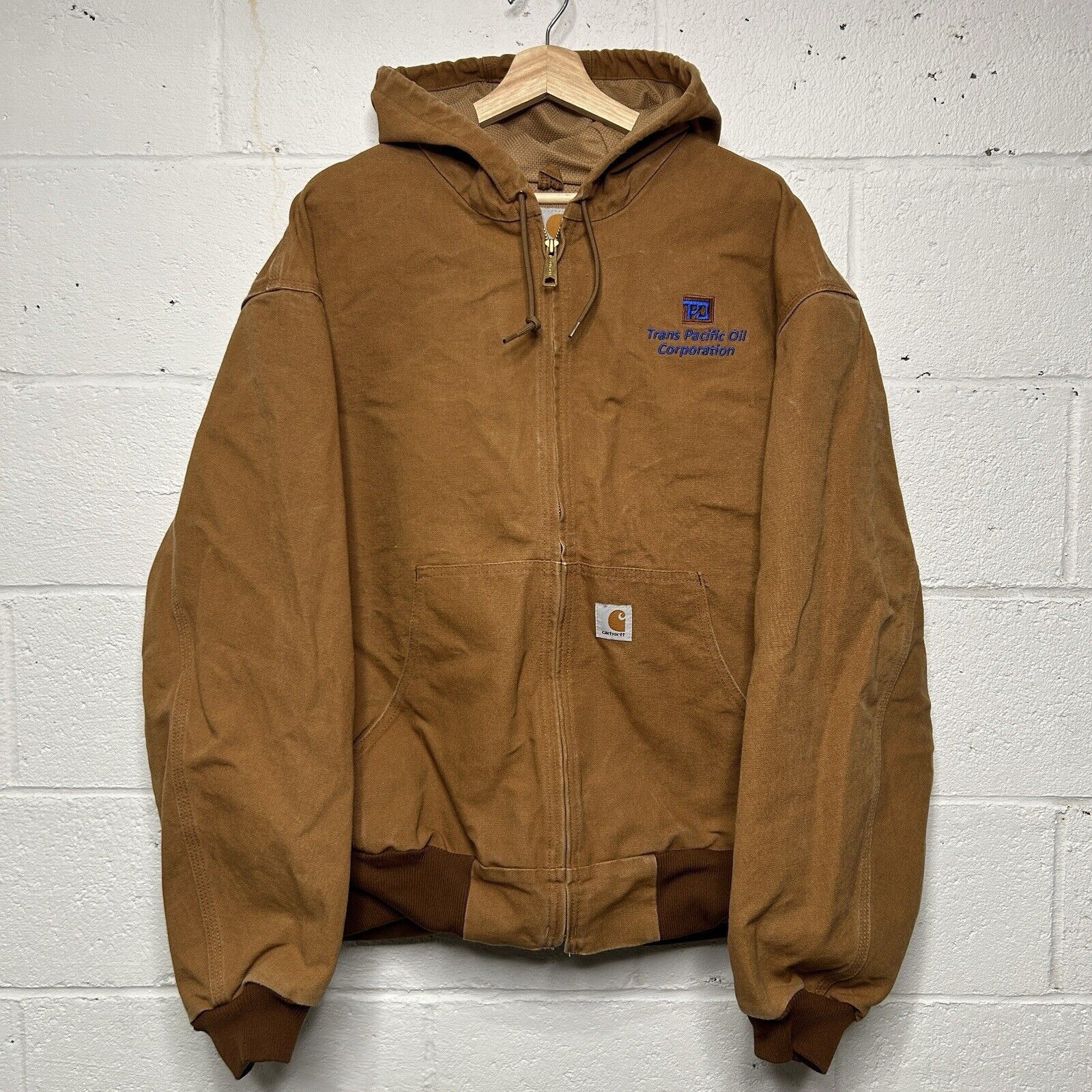 Carhartt Vintage Carhartt Thermal-Lined Active Jacket “Tan” J131 BRN Size US XXL / EU 58 / 5 - 1 Thumbnail