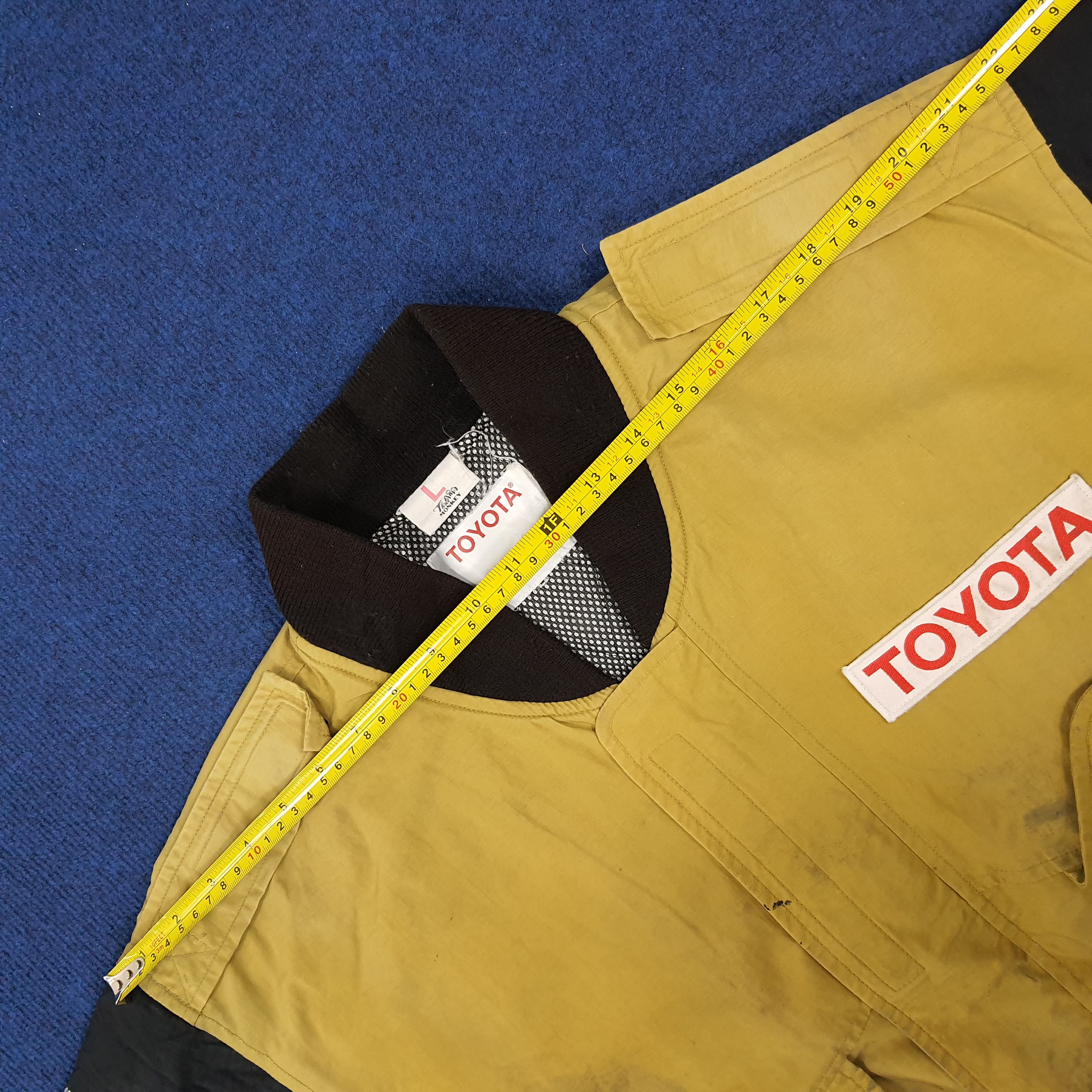 Japanese Brand × Vintage Vintage Toyota TRD Racing Team Motorsports Bomber Jacket Size US XL / EU 56 / 4 - 10 Thumbnail