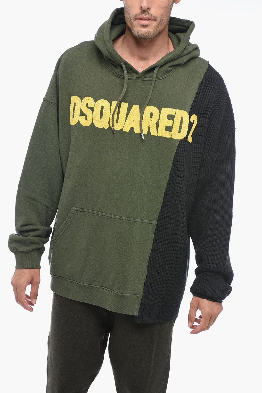 Dsquared2 Hoodie with Embroidered Logo Size US M / EU 48-50 / 2 - 1 Thumbnail