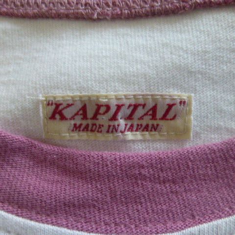 Kapital Rare Kapital Ringer Tee Size US M / EU 48-50 / 2 - 3 Thumbnail