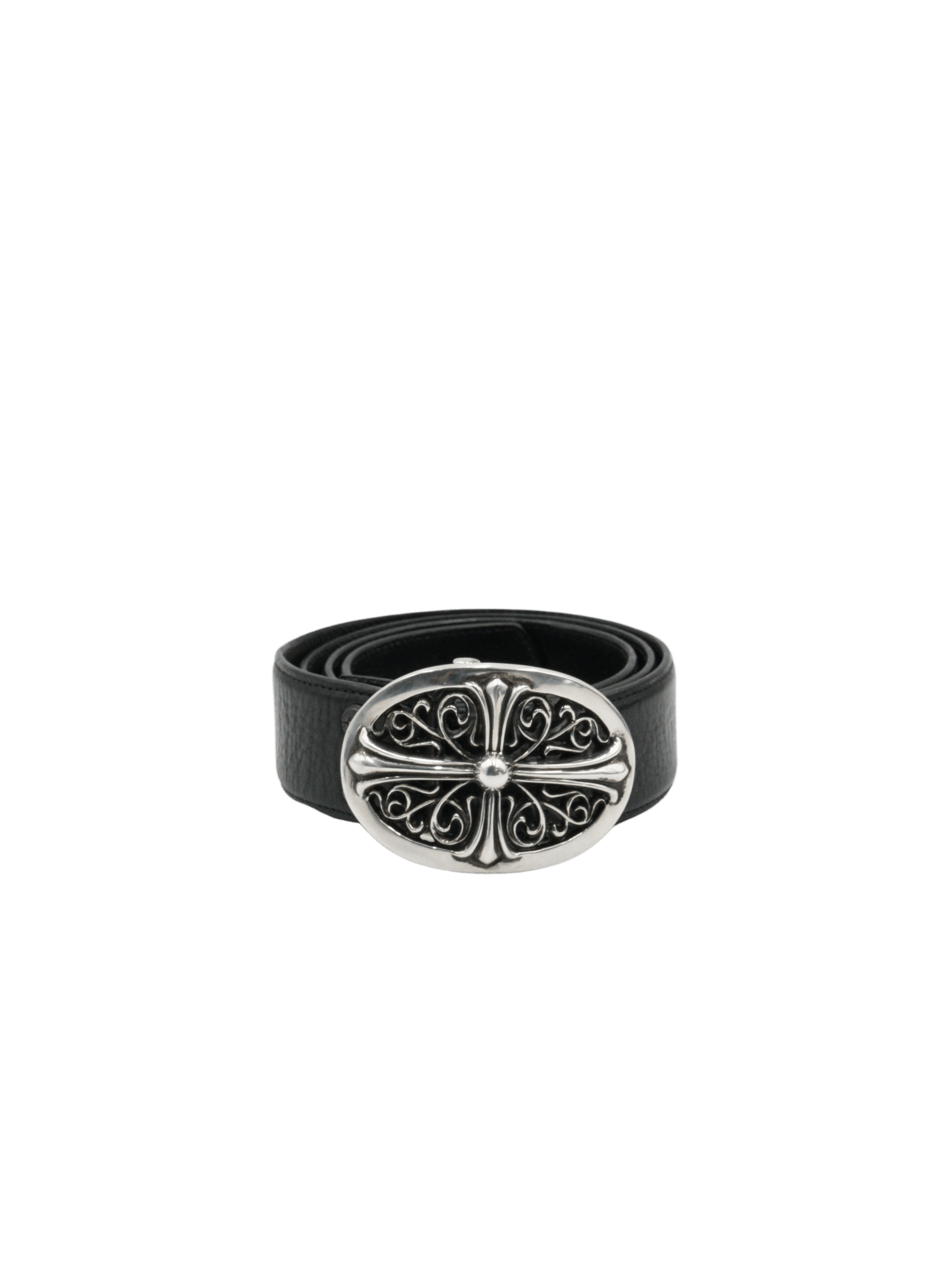 Chrome Hearts Chrome Hearts Oval Cross Belt in Silver - 34 Size 34 - 1 Thumbnail