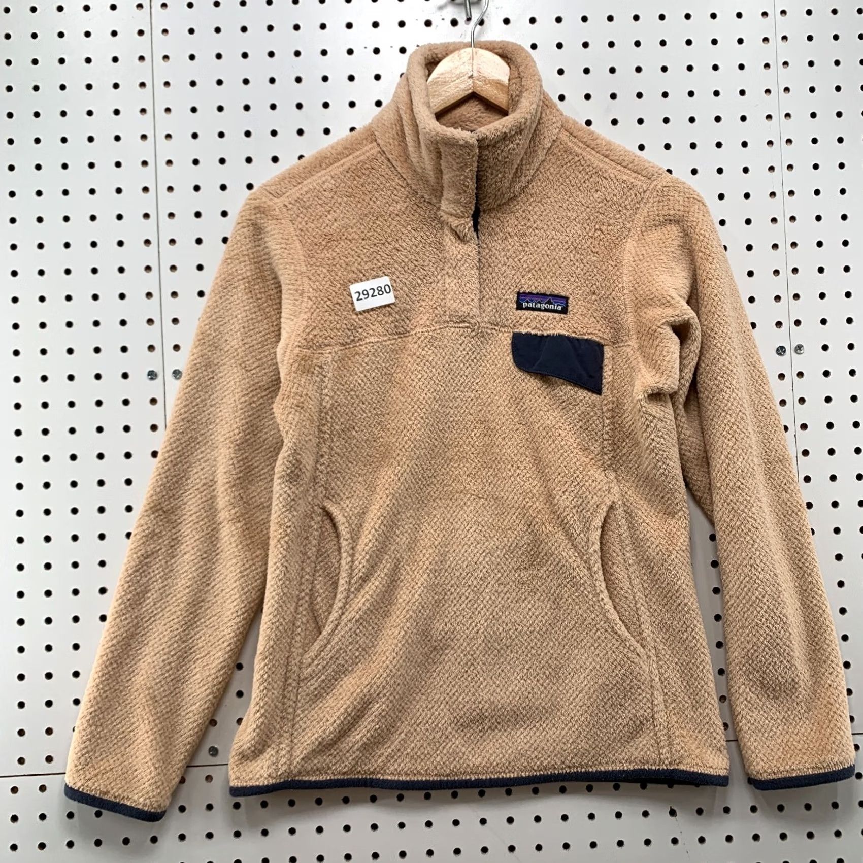 Patagonia Patagonia Re Tool Snap Sherpa Sweater Womens Small Brown Polartec Sherpa 17.5X24 Size S / US 4 / IT 40 - 2 Thumbnail