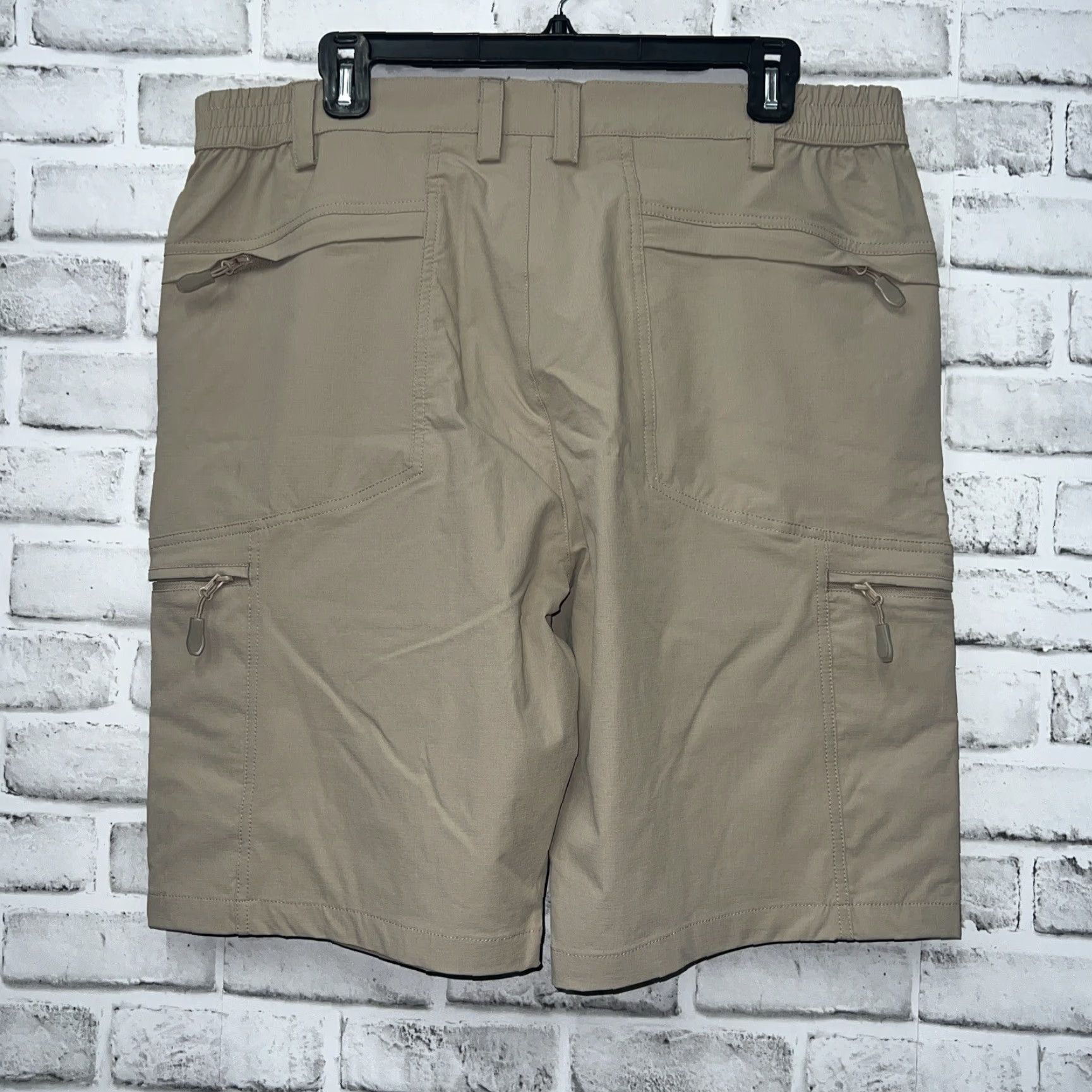 Vintage Libin Shorts Waterproof UPF50+ Beige Mens 35 Chino NWT Size US 35 - 3 Thumbnail