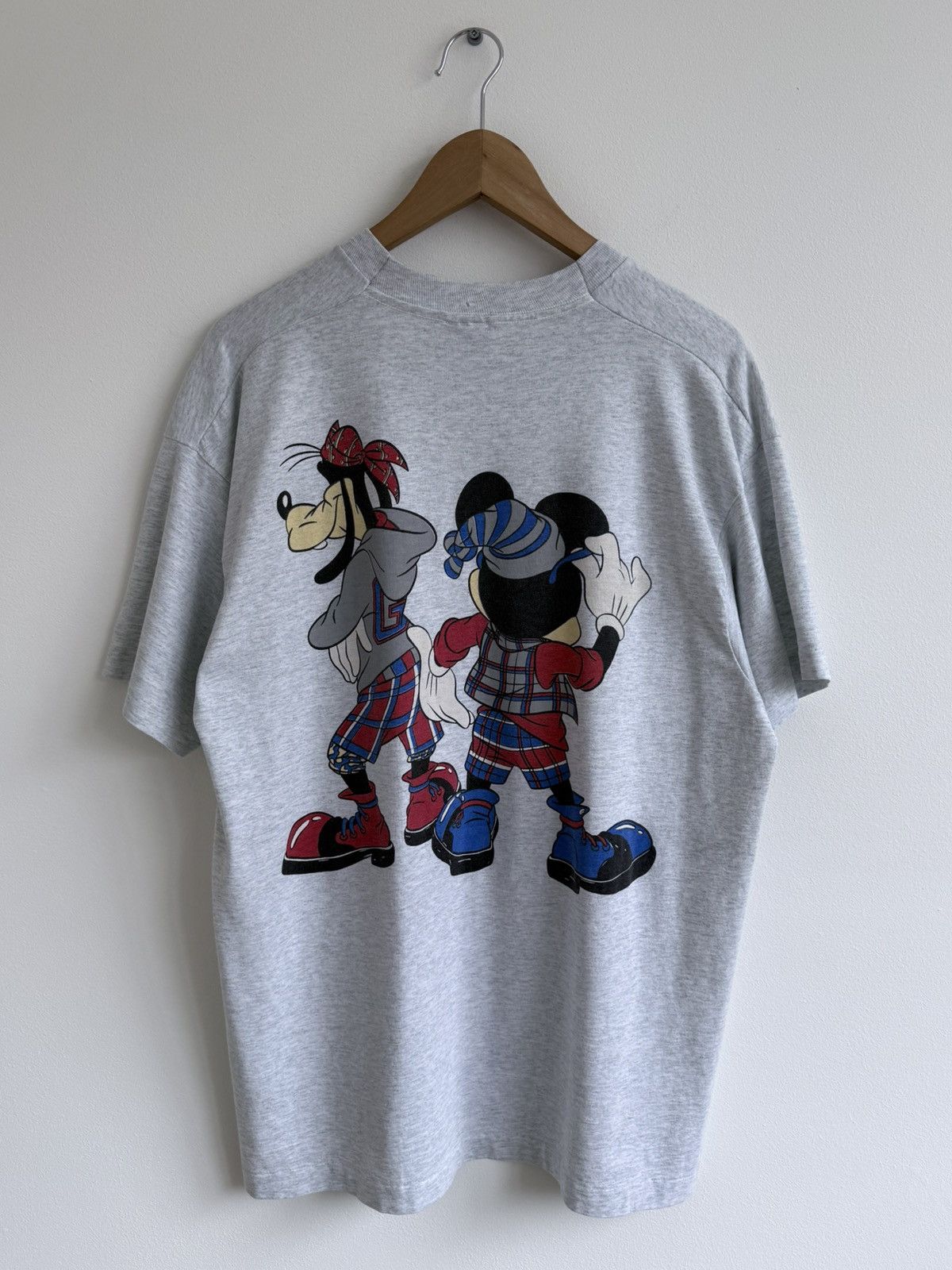 Disney Vintage 90s Mickey Mouse Goofy Graphic T-Shirt Size US XL / EU 56 / 4 - 2 Thumbnail