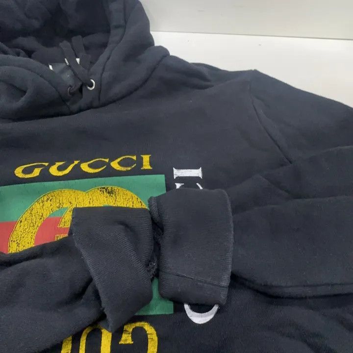 Gucci Gucci Gucci Color Block Logo Hoodie for Men -2506 Size US S / EU 44-46 / 1 - 9 Thumbnail