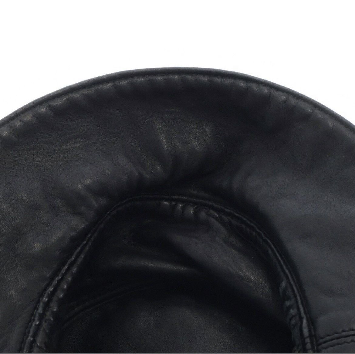 Chrome Hearts Chrome hearts cemetery Cross leather patch bucket hat Size ONE SIZE - 6 Thumbnail