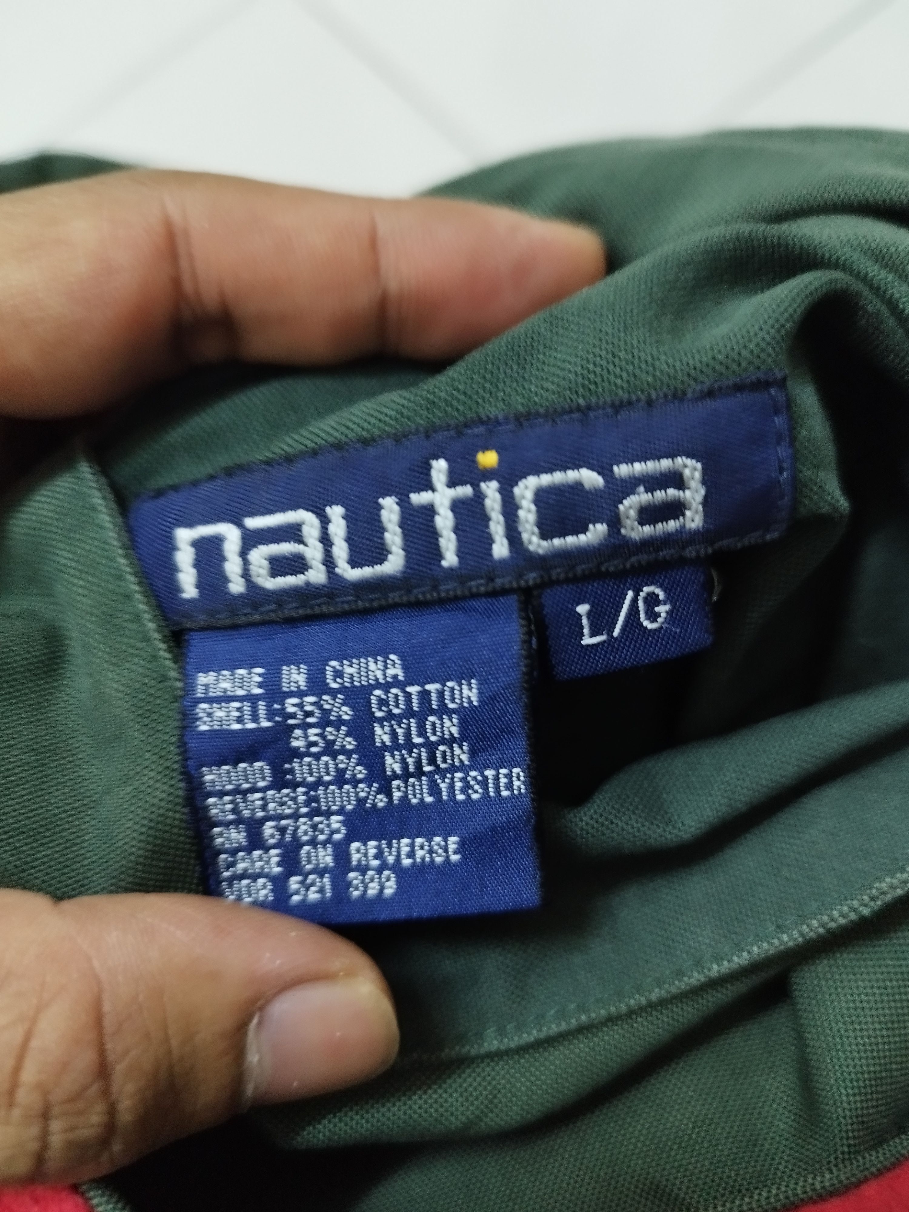 Nautica × Vintage Distressed Vintage Nautica Reversible Coat, 1980s Spell Out Size US L / EU 52-54 / 3 - 8 Thumbnail