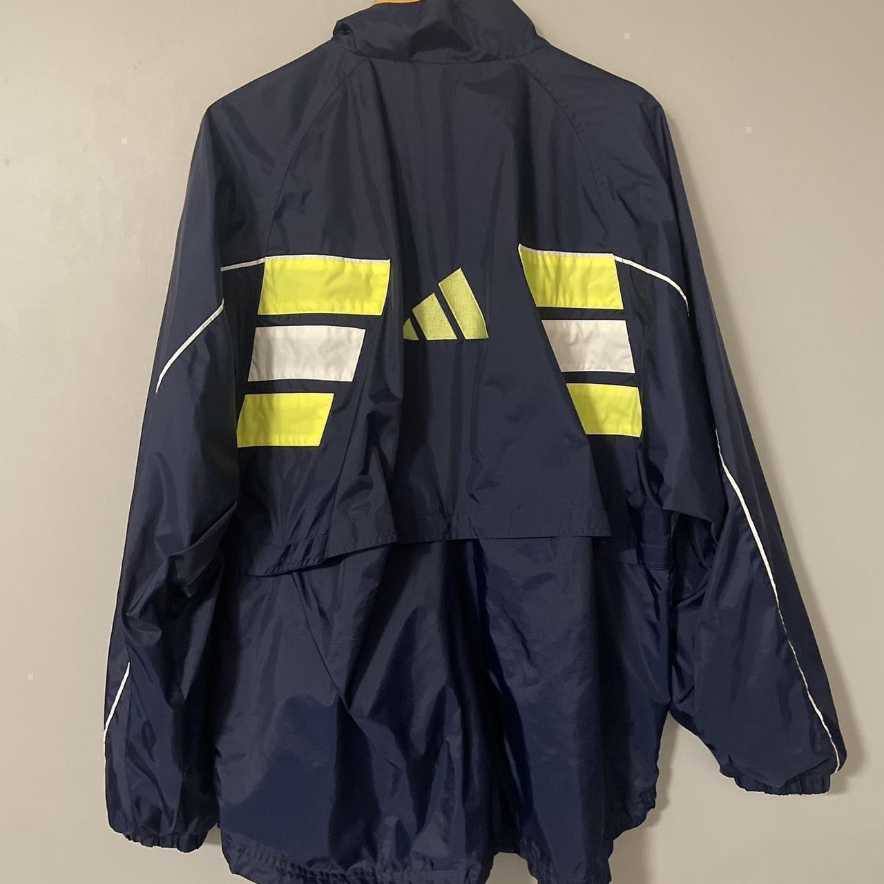 Other Vintage 90’s Adidas Embroidered Zip-up Windbreaker Jacket Size US L / EU 52-54 / 3 - 3 Thumbnail