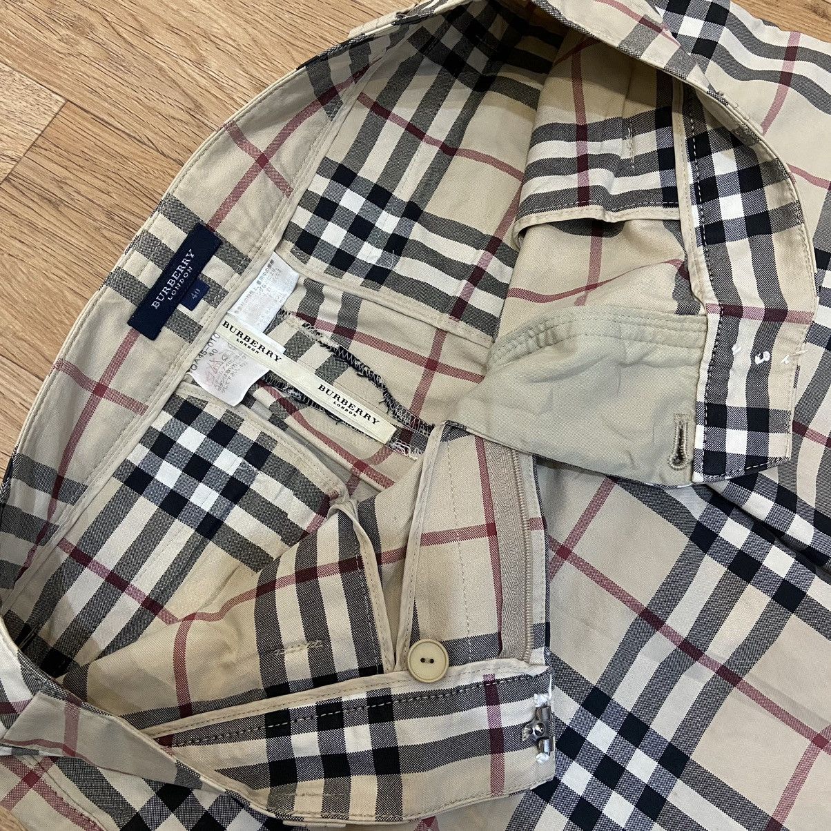 Burberry Burberry Nova Check Long Pants Size 27" / US 4 / IT 40 - 4 Thumbnail