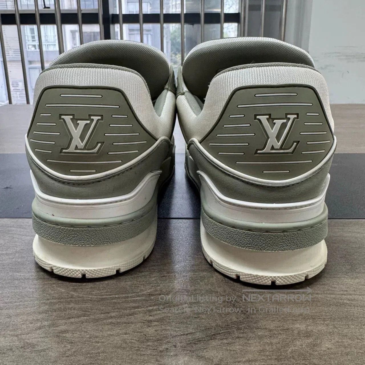 Louis Vuitton Louis Vuitton Trainer Green Size 43. Size US 10.5 / EU 43-44 - 5 Thumbnail