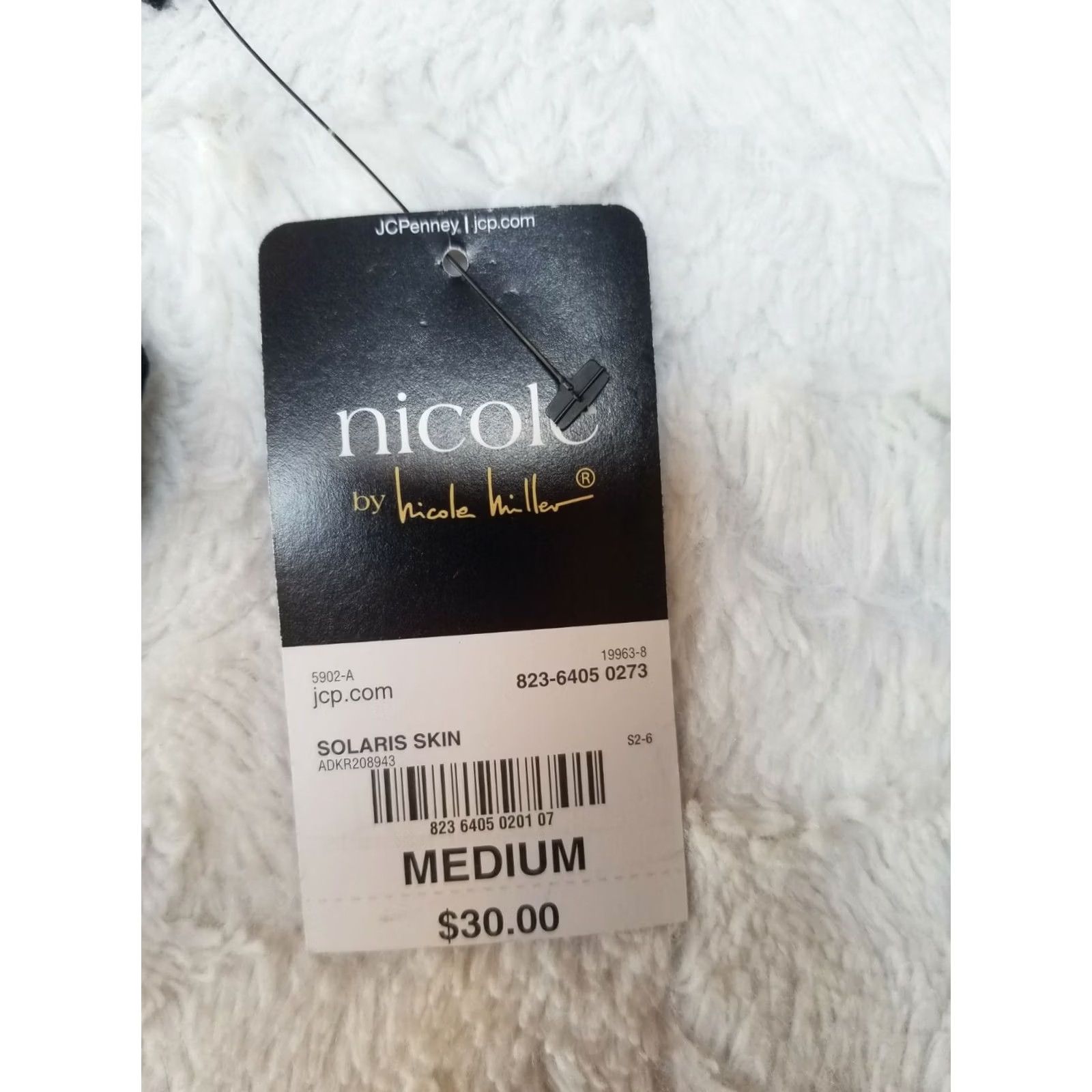 Nicole Miller Nicole Miller Solaris Skin Knot Front Womens Sleeveless Top M Multicolor Knit V-Neck Cap Sleeve Lightweight Stretch Casual Shirt Size M / US 6-8 / IT 42-44 - 8 Thumbnail