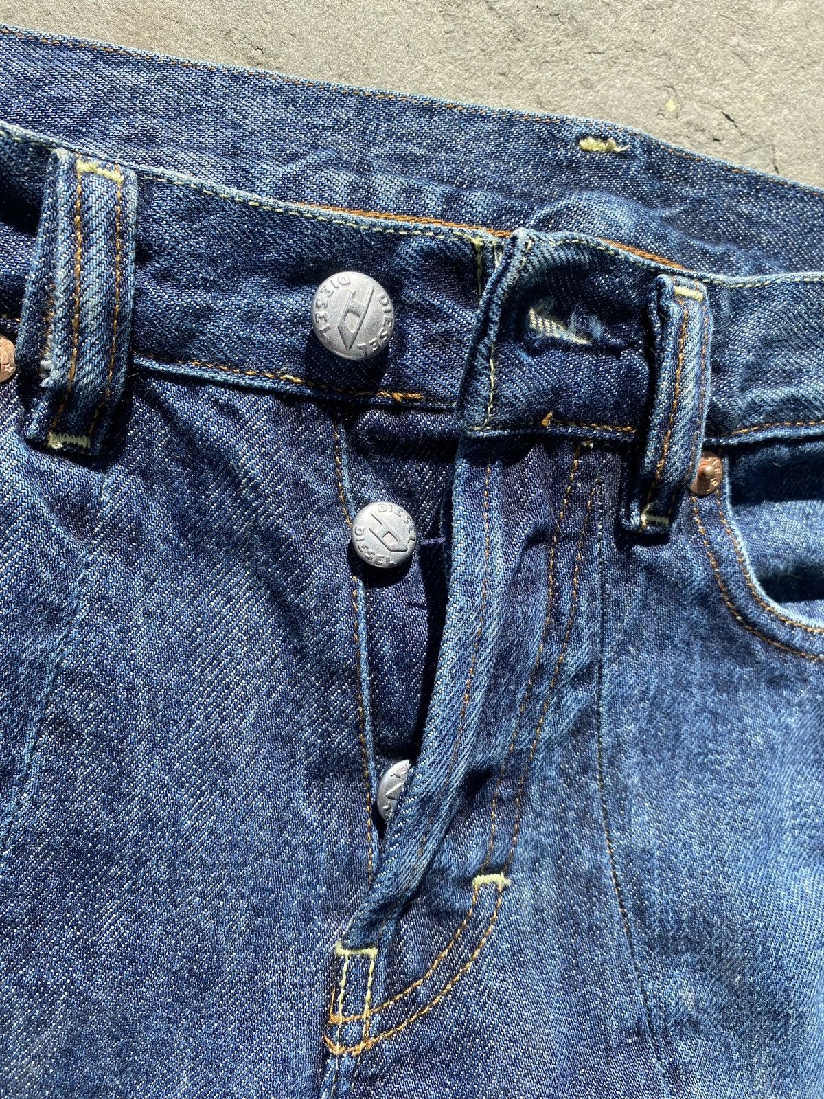 Diesel VINTAGE Diesel Flare Patchwork Denim Size 26" / US 2 / IT 38 - 5 Thumbnail