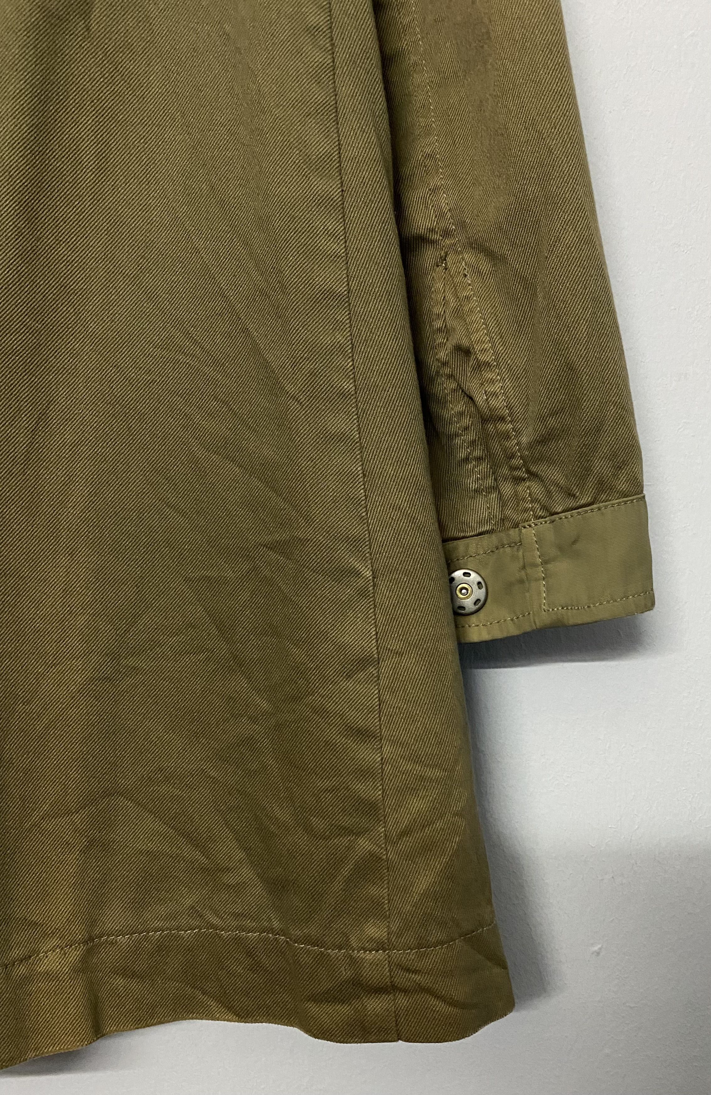 Diesel Diesel Clouds Khaki Double Breasted Utility Trench Coat Size US XS / EU 42 / 0 - 13 Thumbnail