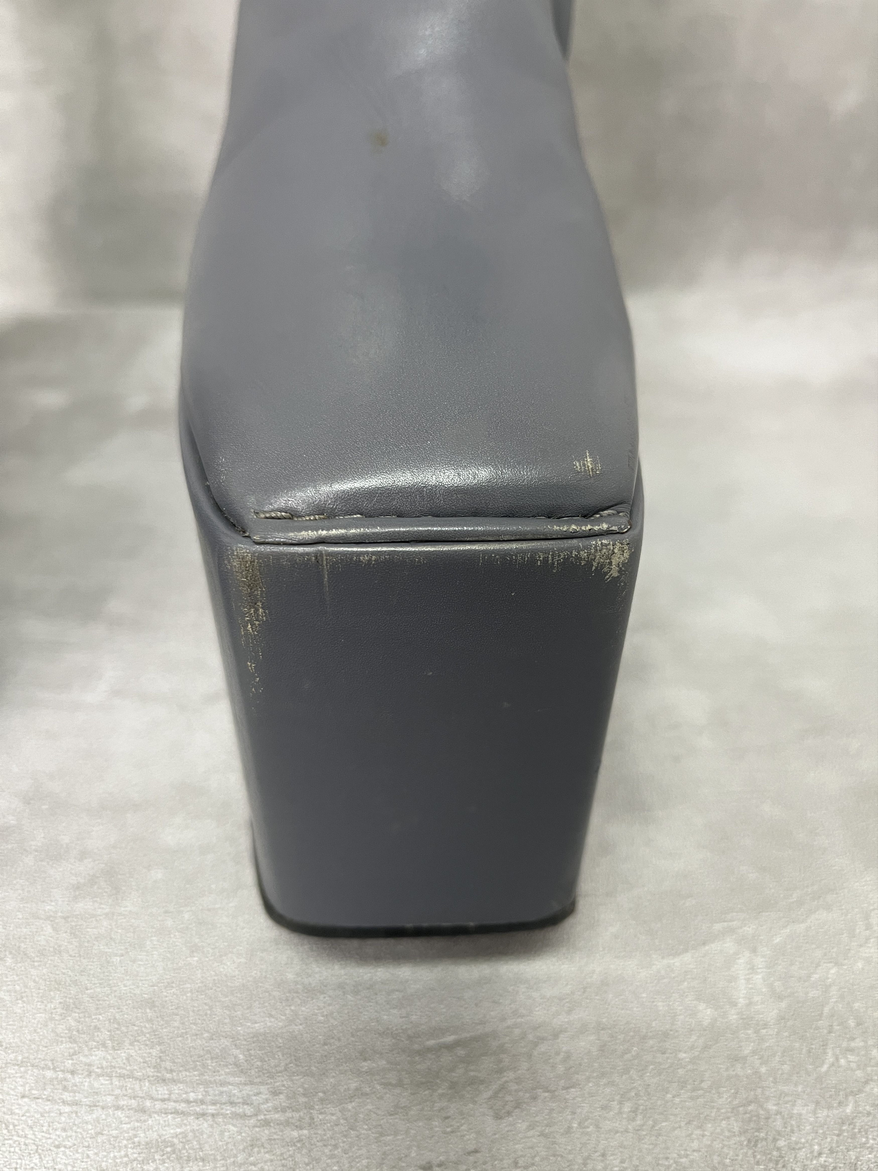 Balenciaga Balenciaga Grey Platform Boots Size US 4.5 / IT 34.5 - 11 Thumbnail
