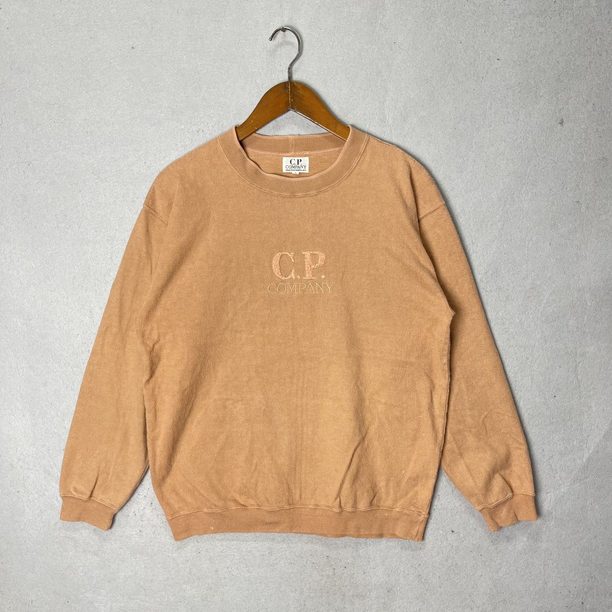 C.P. Company Vintage C.P. Company Embroidered Logo Crewneck Size US S / EU 44-46 / 1 - 1 Thumbnail
