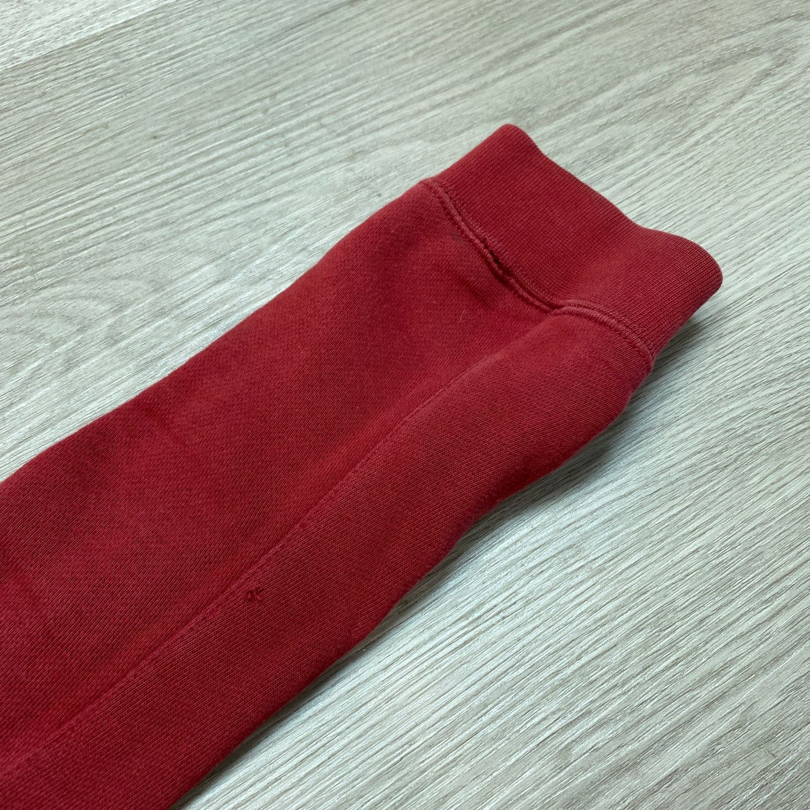 Nike Nike Modern Red Full Zip Hoodie Men's Large Minimalist Size US L / EU 52-54 / 3 - 11 Thumbnail