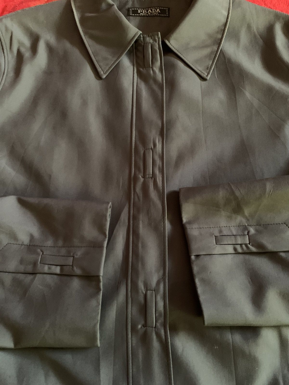 Prada × Vintage Prada Vintage Jacket Fodera Lining Doublure Size M / US 6-8 / IT 42-44 - 8 Thumbnail