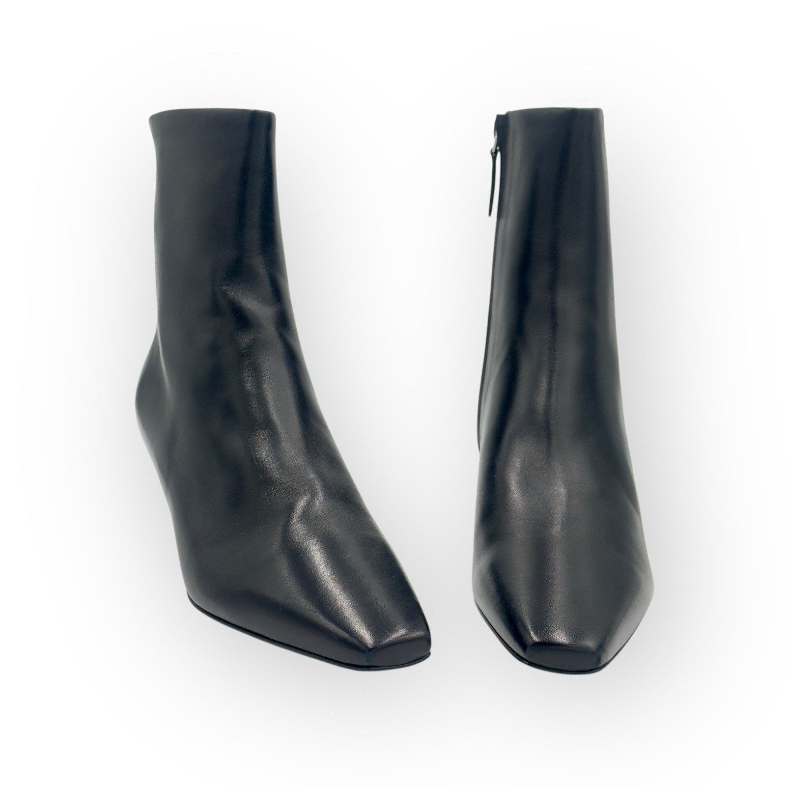 Off-White Allen ankle boots Donna Nero Smooth Napa Calfskin Size 38/8 Size US 8 / IT 38 - 4 Thumbnail