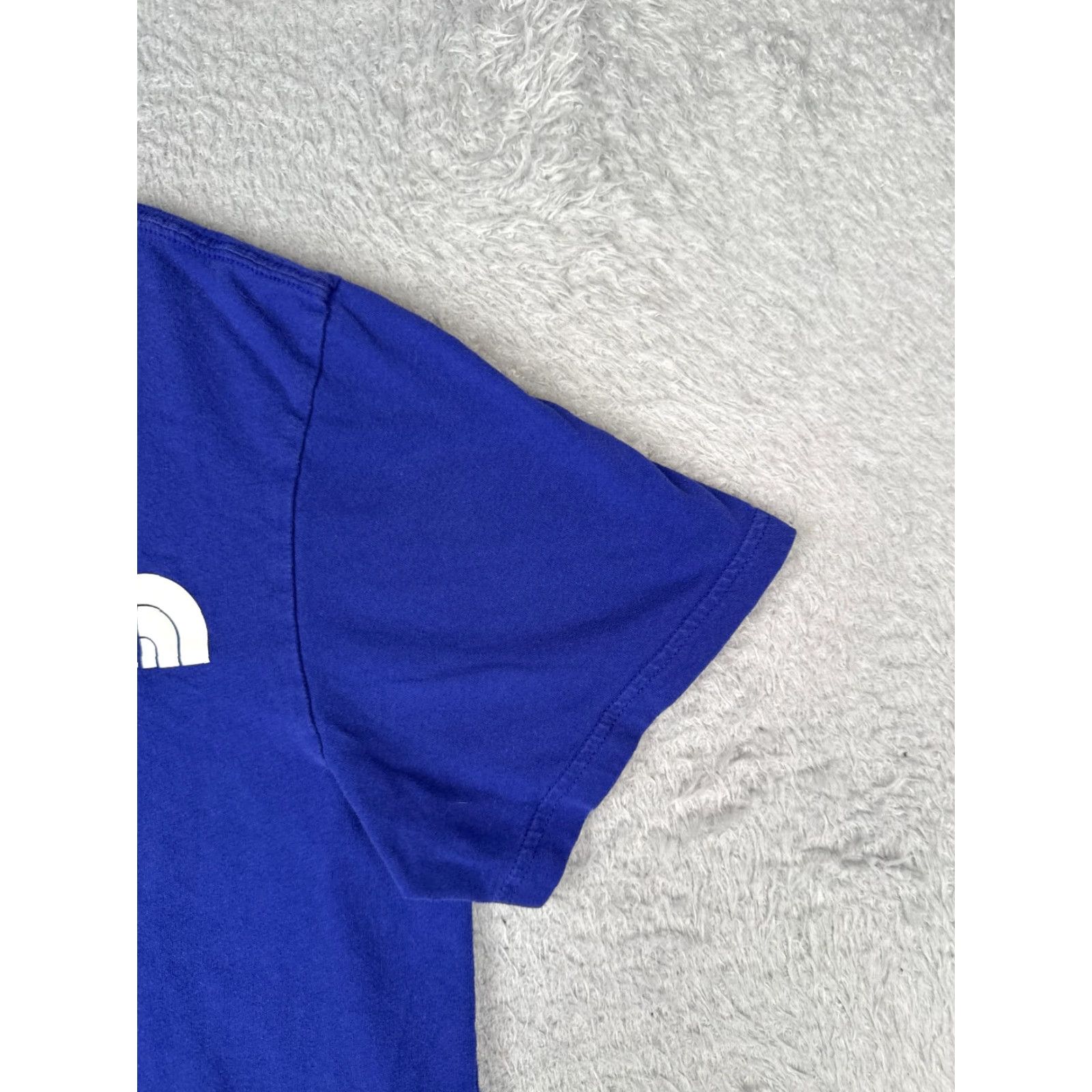 The North Face The North Face Shirt Men Medium Blue Cotton Jersey Crew Neck Logo T-Shirt, All Seasons, Breathable, Regular Fit Size US M / EU 48-50 / 2 - 2 Thumbnail