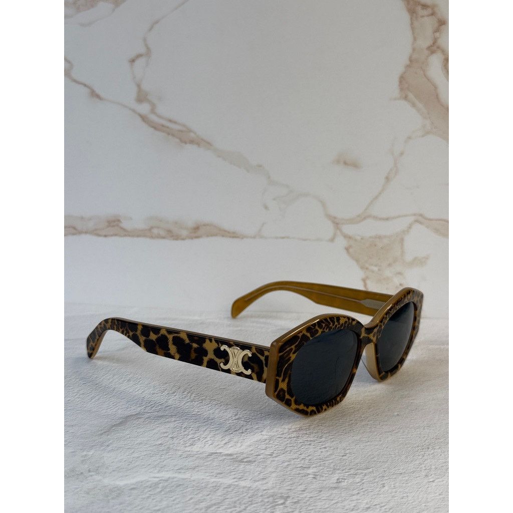 Celine NEW Celine CL40238U Cheetah Triomphe Sunglasses Size ONE SIZE - 5 Thumbnail