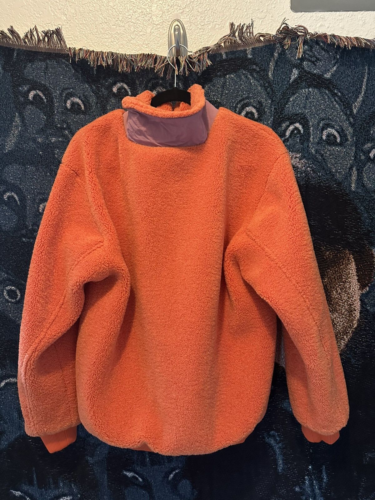 Brain Dead Brain Dead Orange Paneled Zip Sweater Size US XL / EU 56 / 4 - 2 Thumbnail